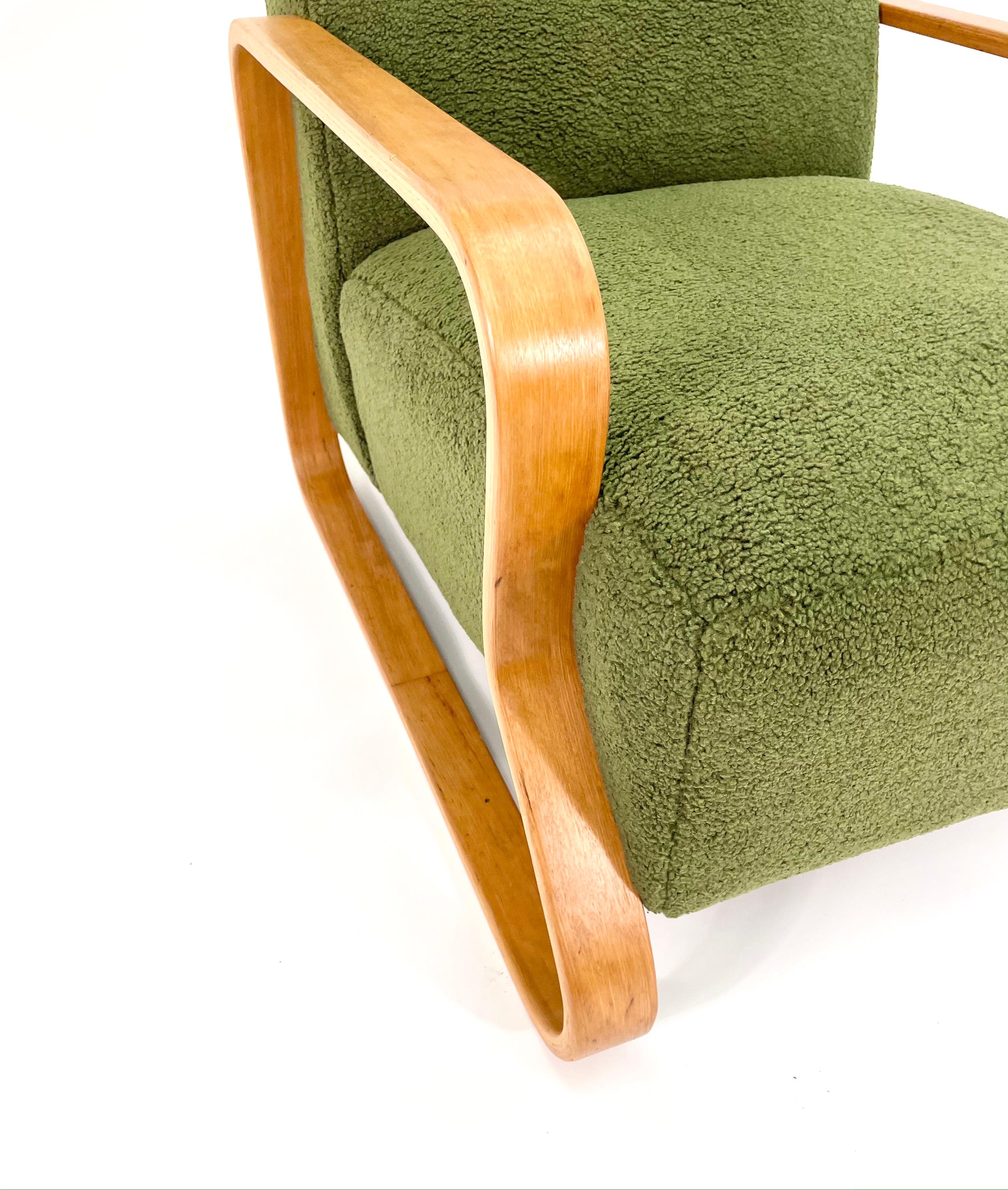 Alvar Aalto Model 44 Lounge Chair 1