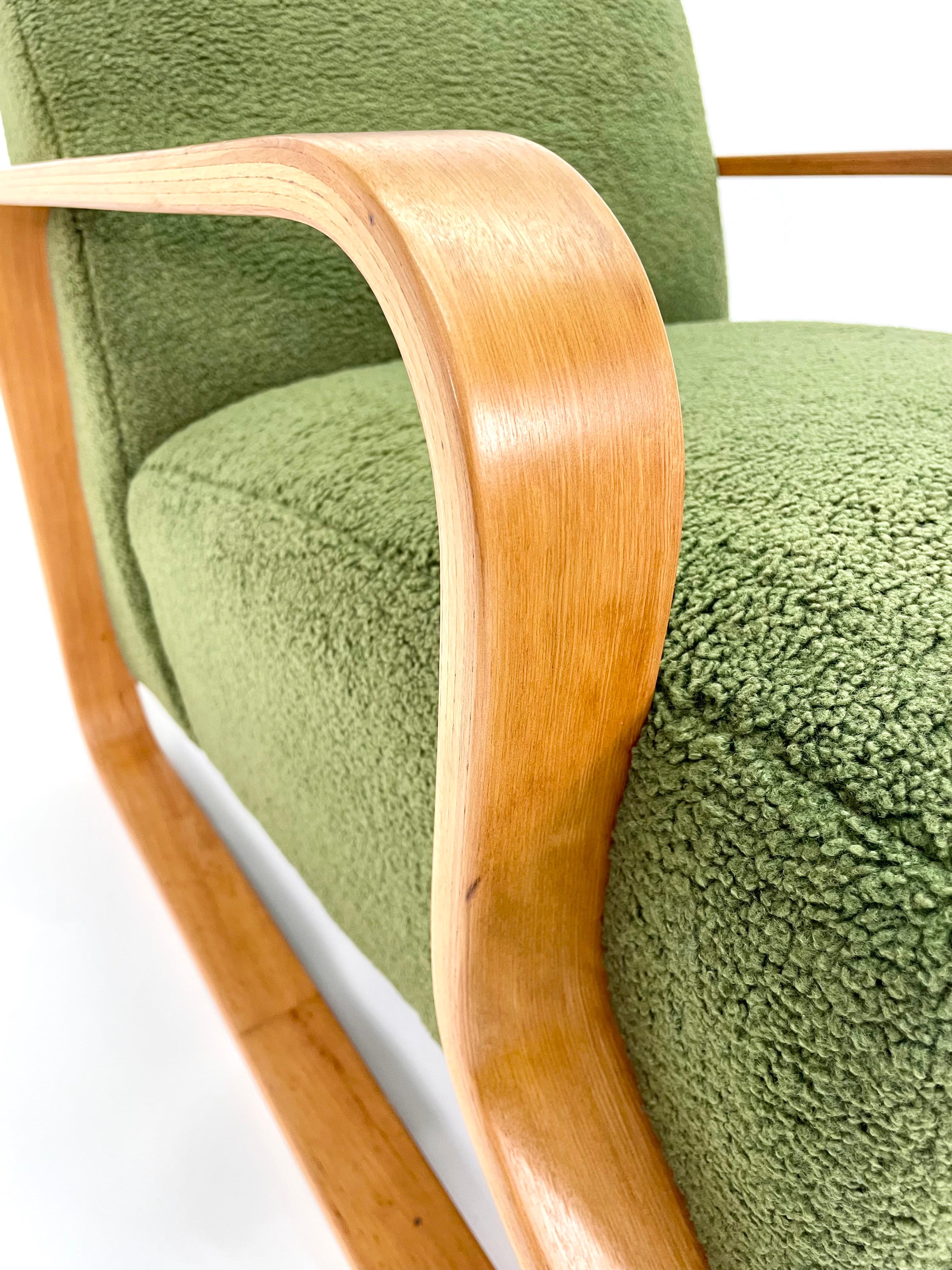 Alvar Aalto Model 44 Lounge Chair 2