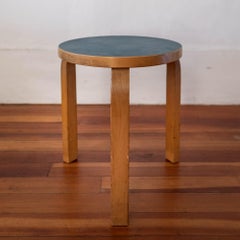 Alvar Aalto Model 60 Linoleum Top Stool