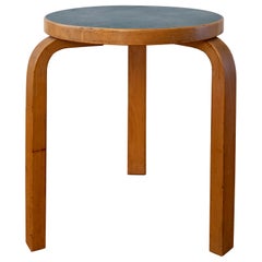 Alvar Aalto Model 60 Linoleum Top Stool