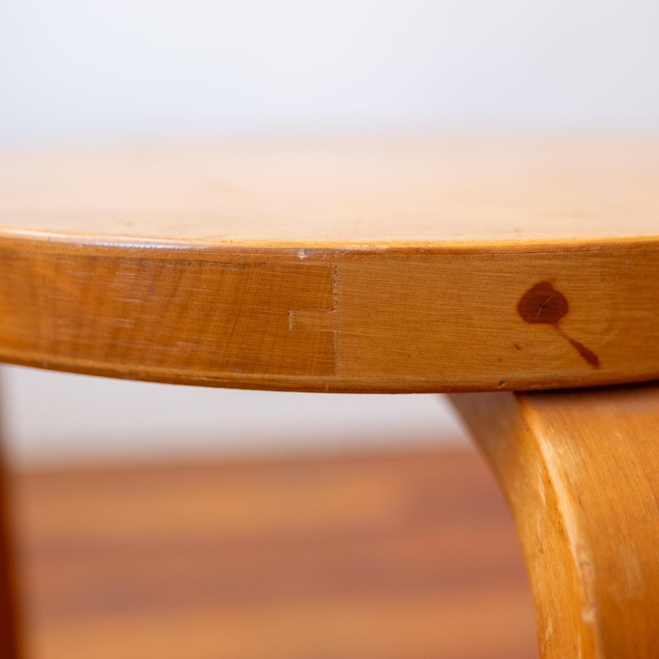 Alvar Aalto+Aalto Model No 60 Tabourets empilables en bouleau pour Artek 1950s en vente 4