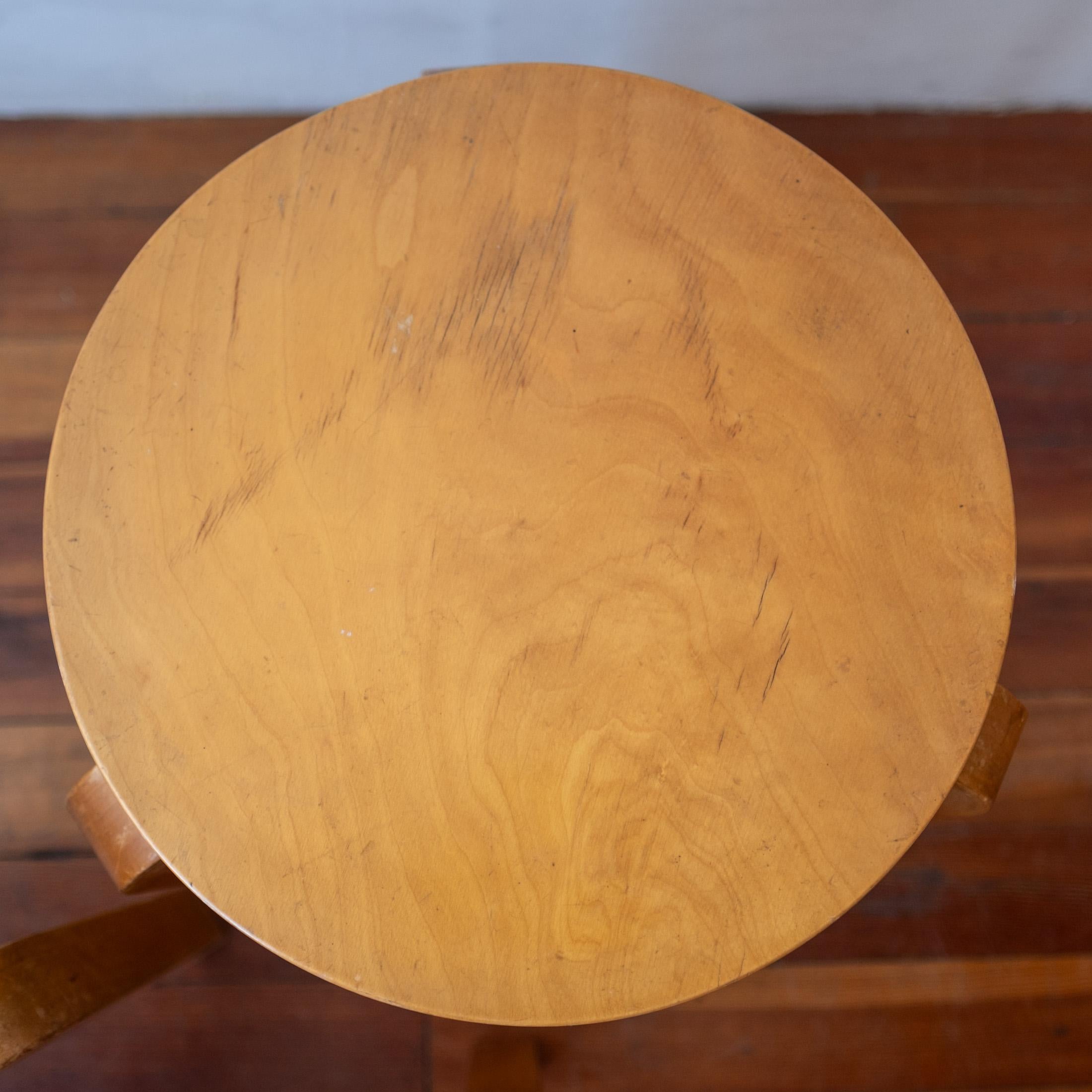 Alvar Aalto+Aalto Model No 60 Tabourets empilables en bouleau pour Artek 1950s en vente 5