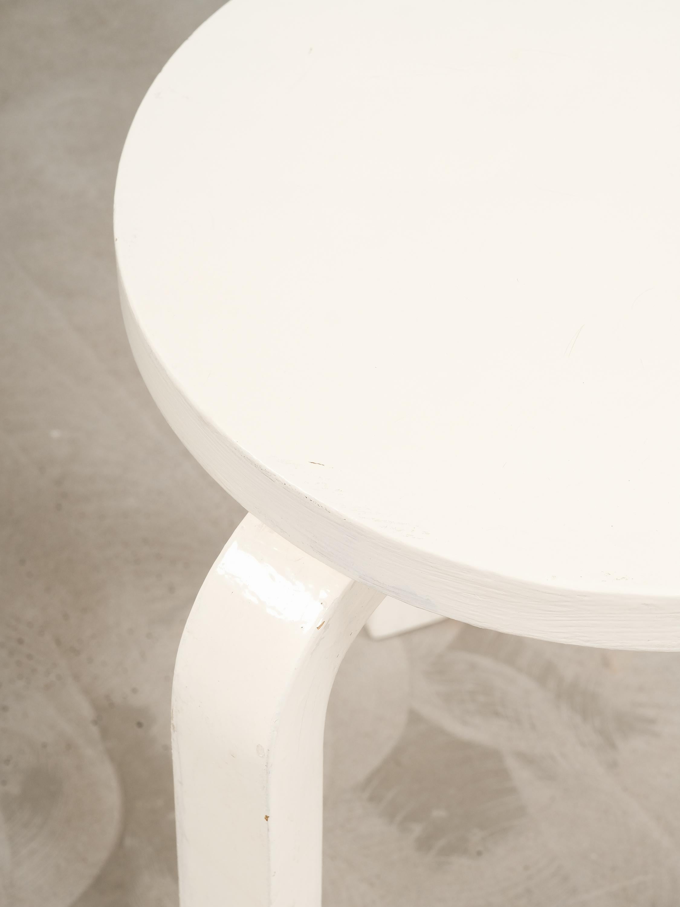 Scandinavian Modern Alvar Aalto Model 60 Stool, circa 1950s