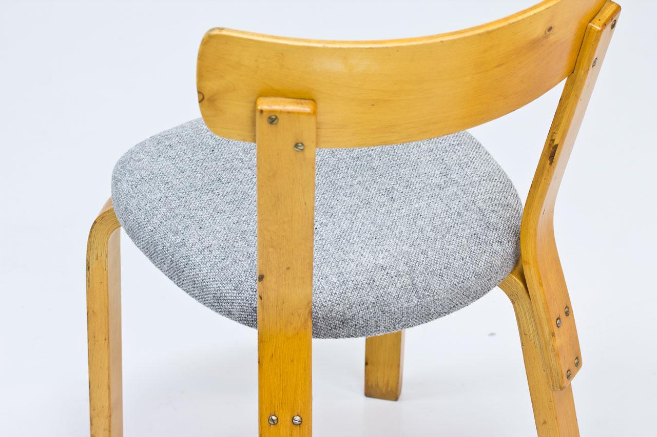 Wool Alvar Aalto, Model 69 Chair, Set of 2