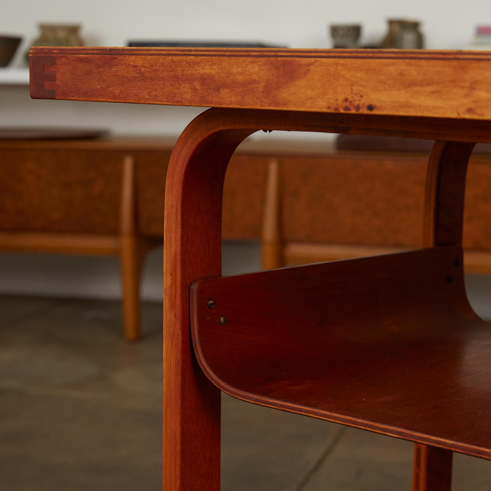 Alvar Aalto Model 76 Two-Tier Side Table 5