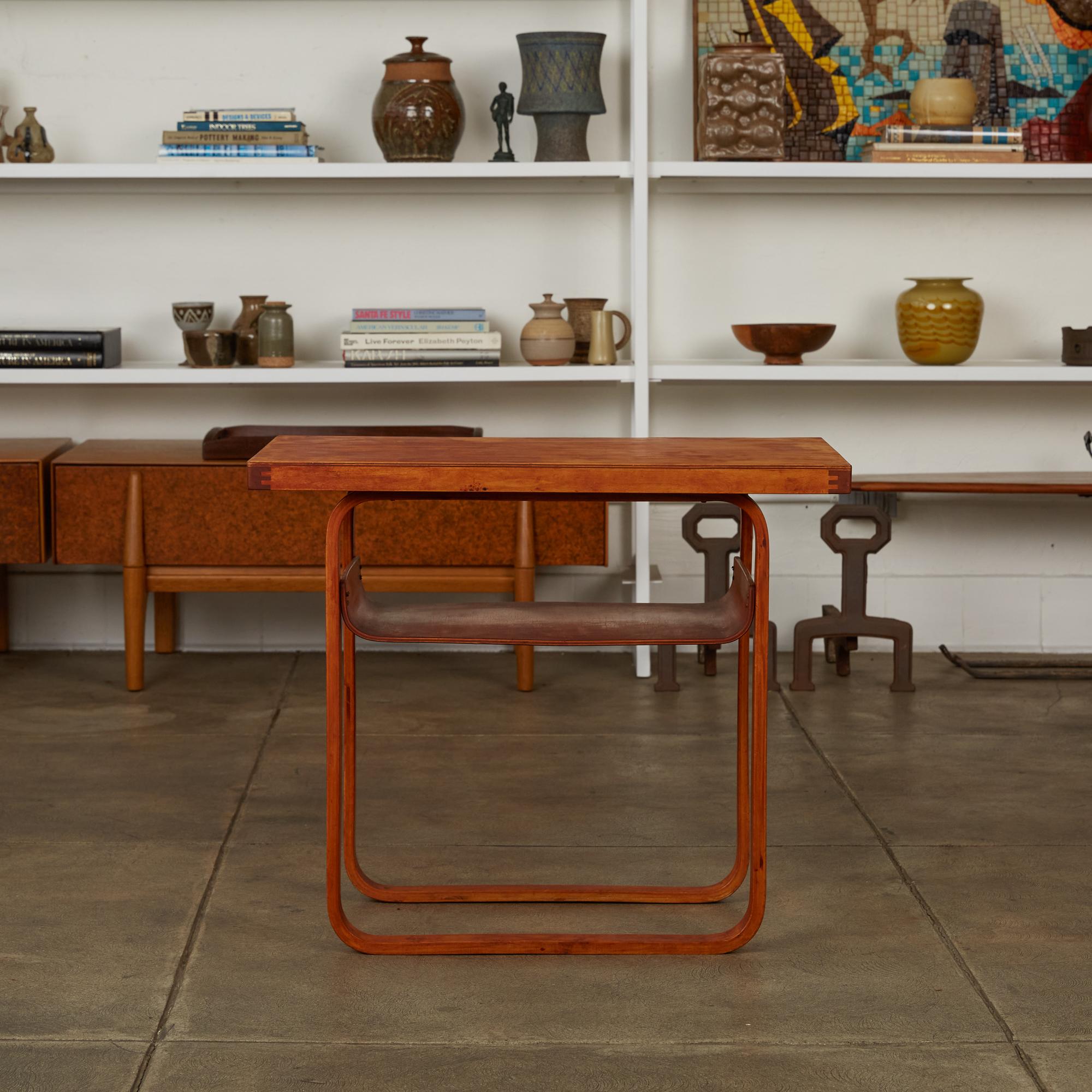 Alvar Aalto Model 76 Two-Tier Side Table In Good Condition In Los Angeles, CA