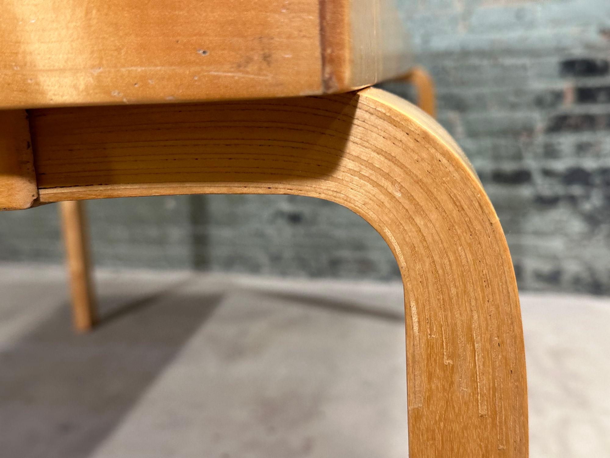 Alvar Aalto Model 83 Birch Dining Table, Finland 1930 For Sale 1