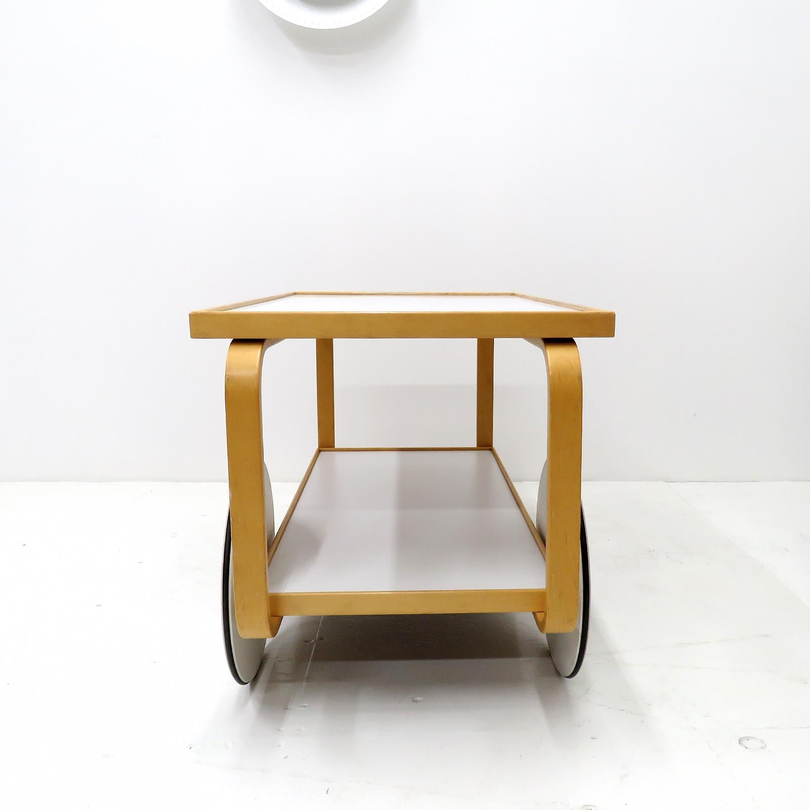 Finnish Alvar Aalto Model 901 Tea Trolley, 1950s For Sale