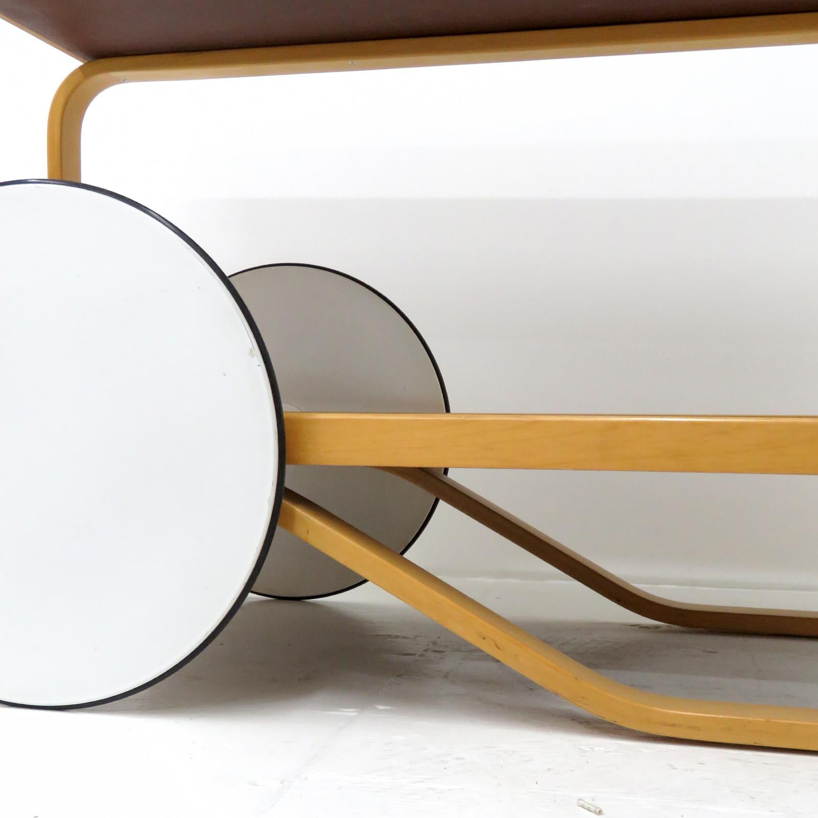 Alvar Aalto Model 901 Tea Trolley, 1950s For Sale 1