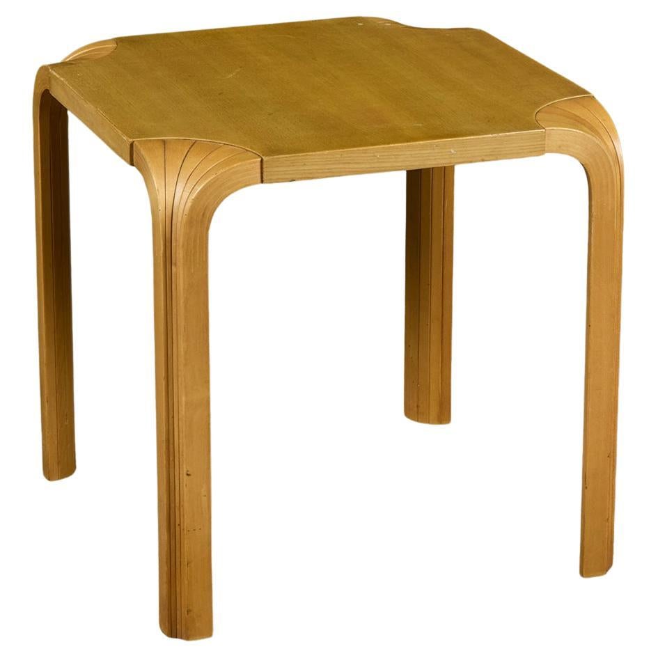Alvar Aalto "Model X601" Side Table for Artek For Sale