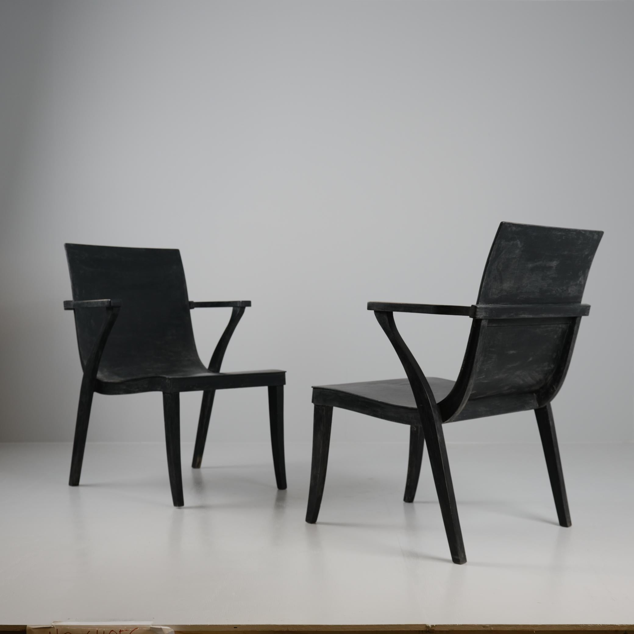 Alvar Aalto / Otto Korhonen, Sessel aus Birke und Sperrholz, Modell 50101, 1929-30 im Angebot 4