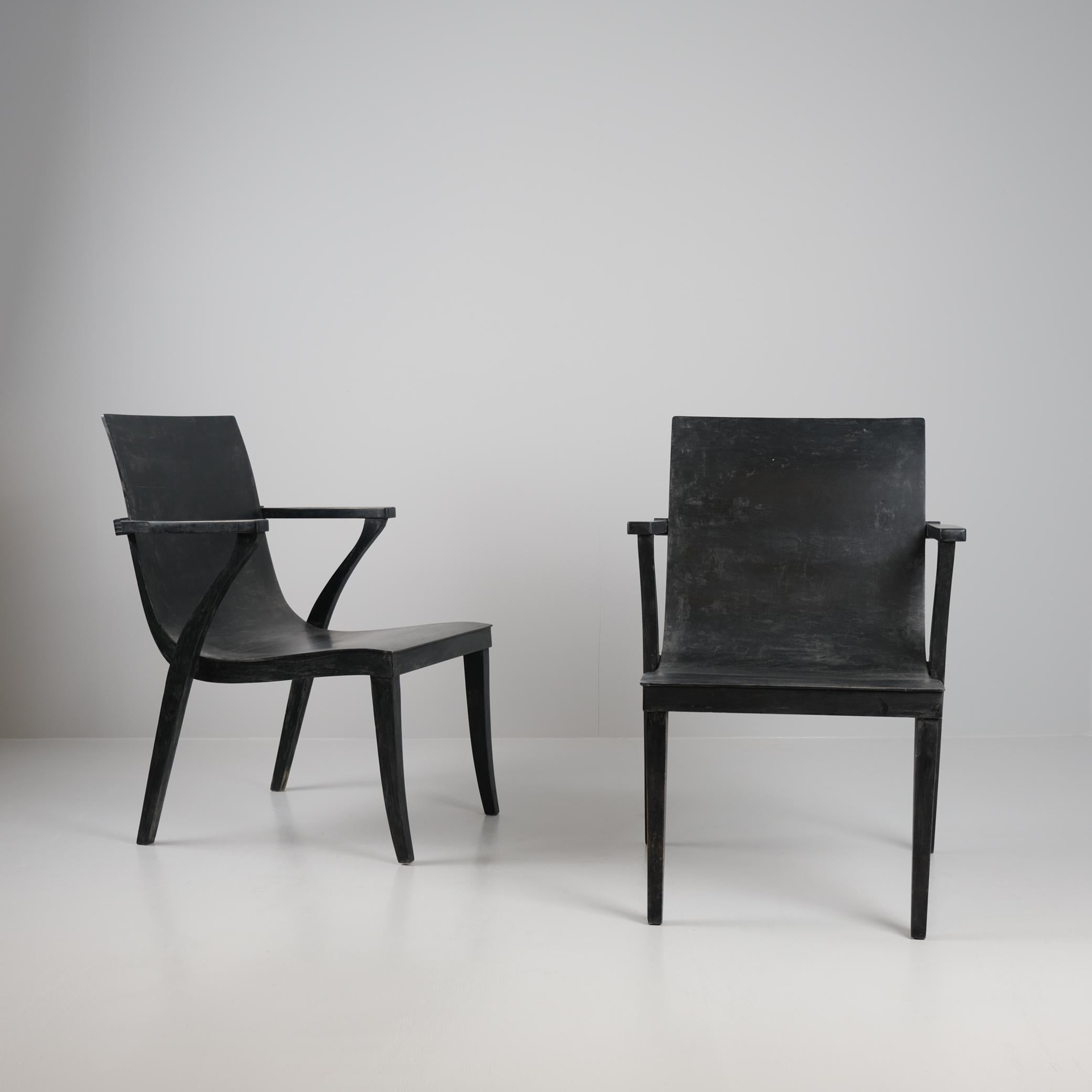 Alvar Aalto / Otto Korhonen, Sessel aus Birke und Sperrholz, Modell 50101, 1929-30 im Angebot 4