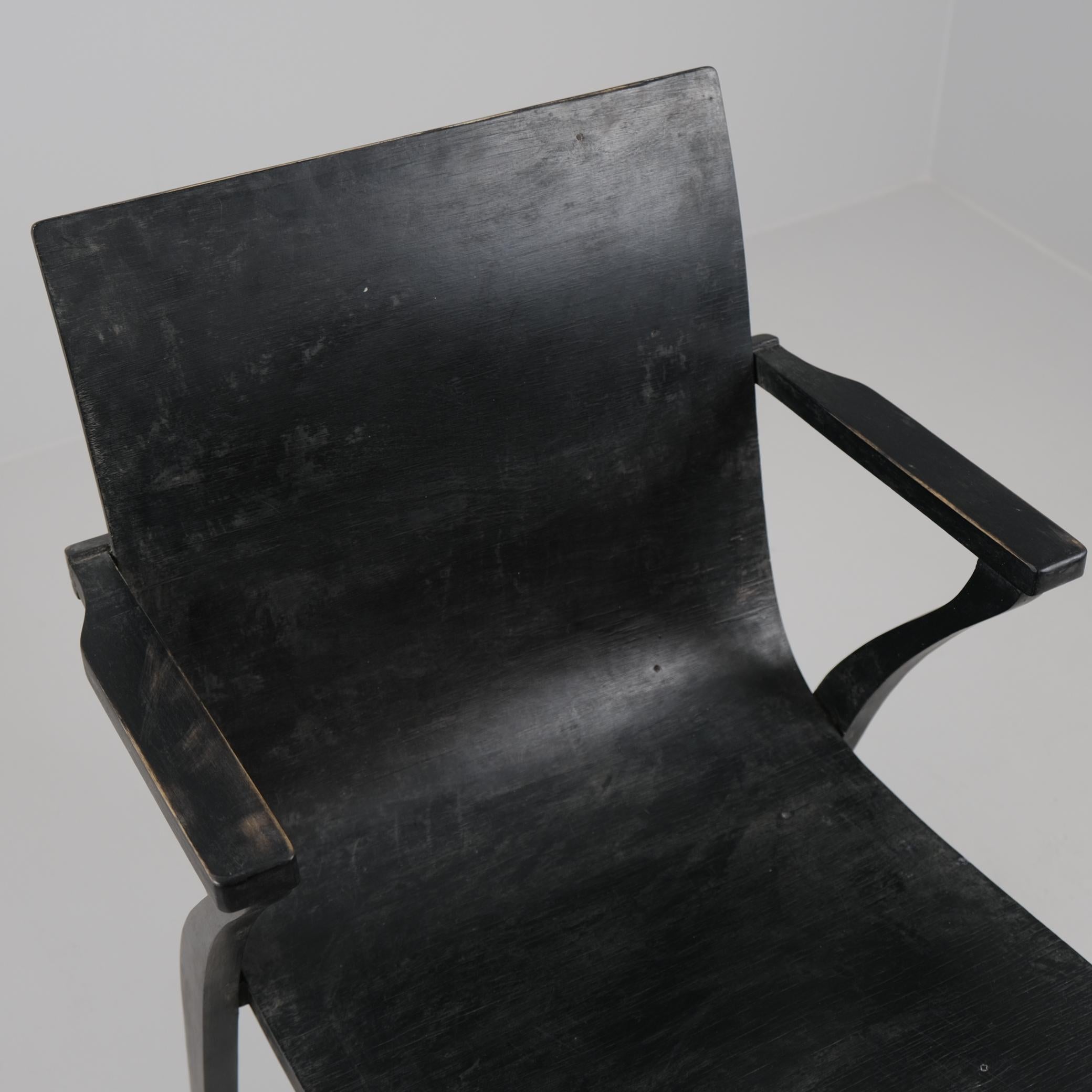 Alvar Aalto / Otto Korhonen, Sessel aus Birke und Sperrholz, Modell 50101, 1929-30 im Angebot 2