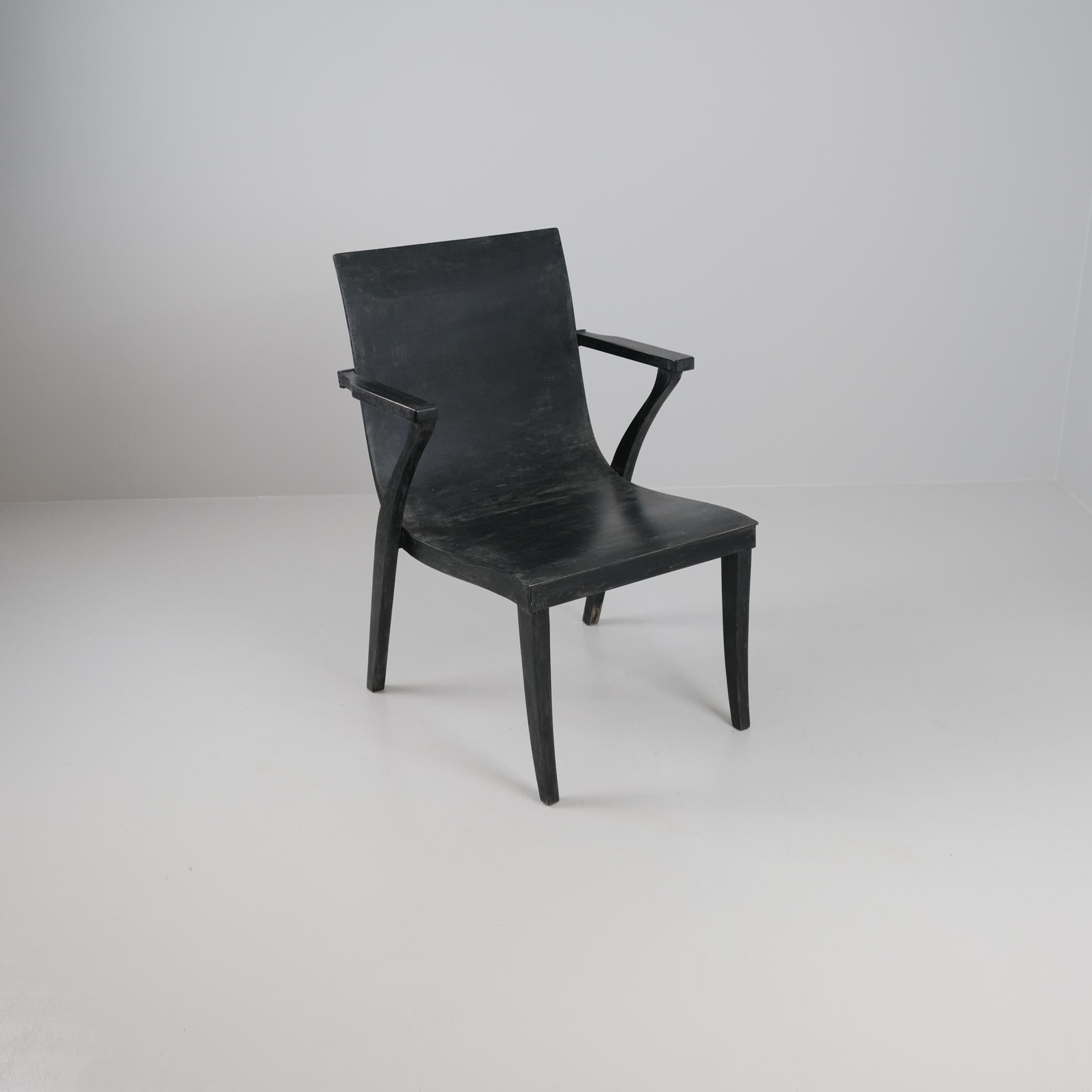 Alvar Aalto / Otto Korhonen, Sessel aus Birke und Sperrholz, Modell 50101, 1929-30 (Skandinavische Moderne) im Angebot