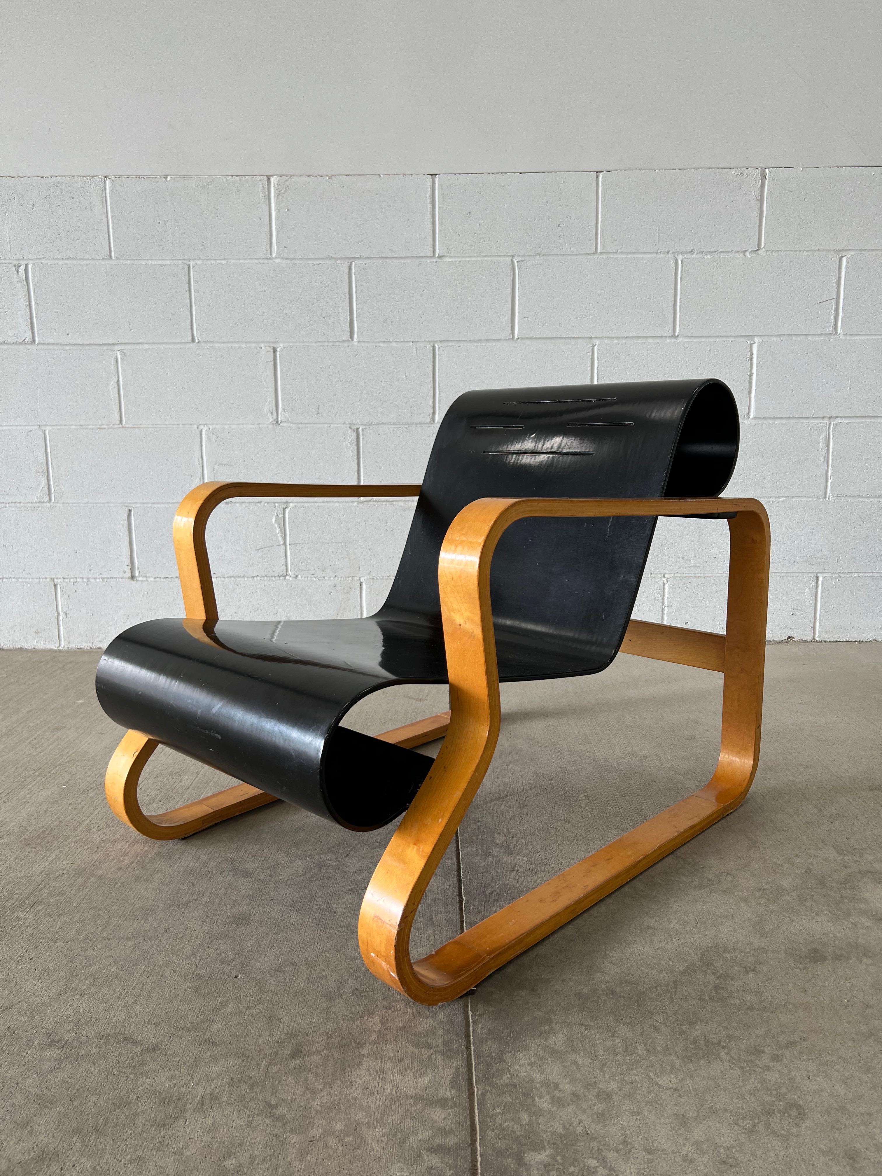 Alvar Aalto Paimio 41 Lounge Chair In Good Condition In Saint Paul, MN