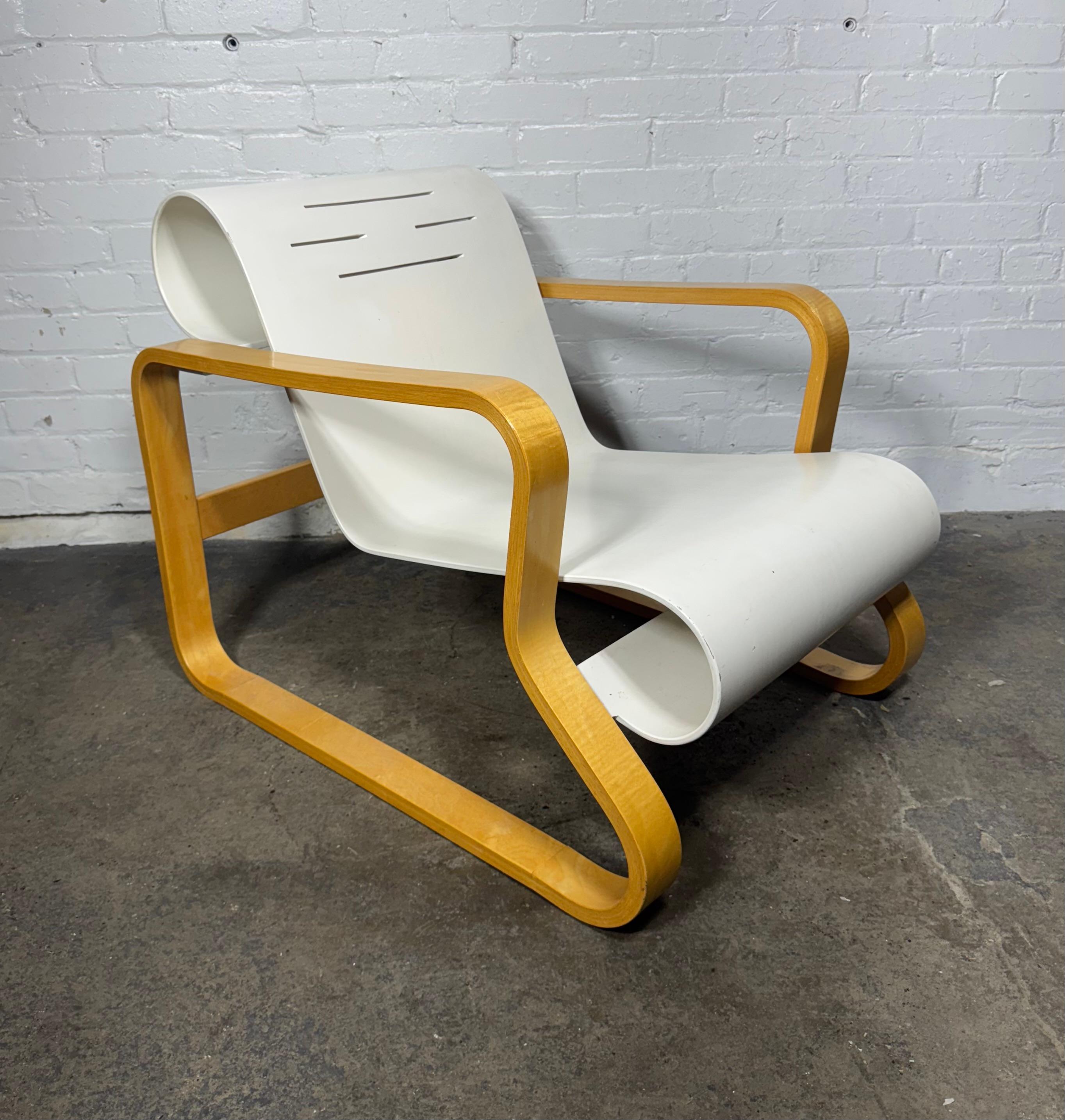 Fine XX secolo Sedia Alvar Aalto Paimio 41.. Design/One classico. Modernista/ Scandinavo in vendita