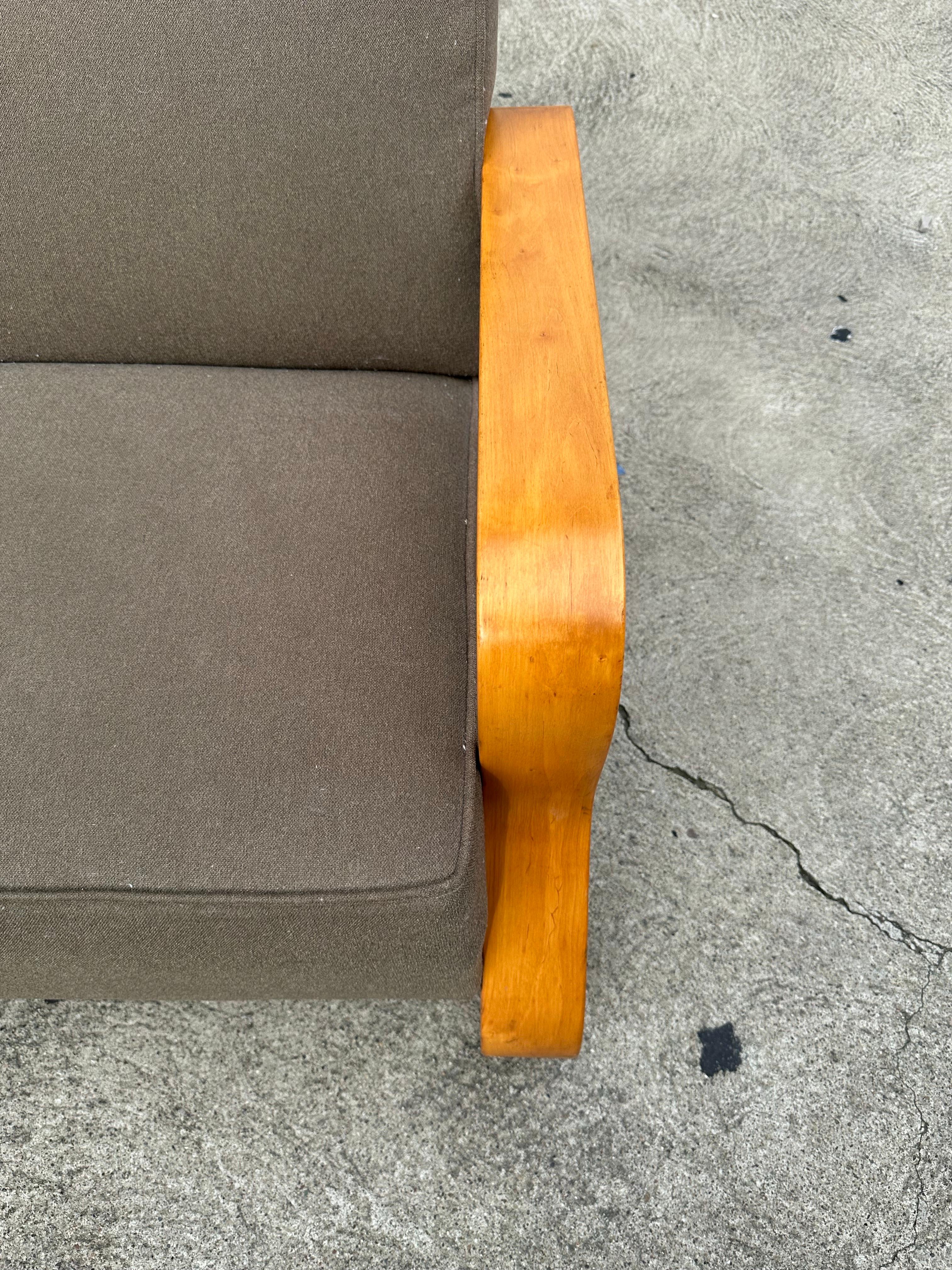 Alvar Aalto Paimio Sofa for Finmar Finland ca 1932 Escandinavo moderno en venta