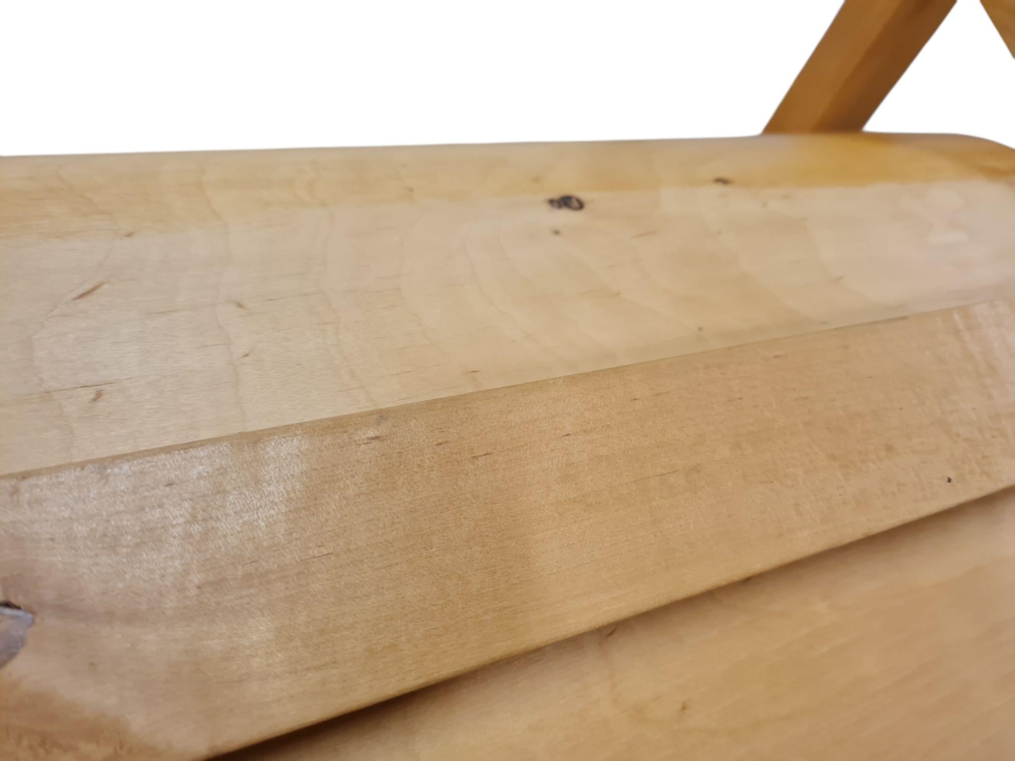Alvar Aalto Flursesselpaar Modell 403 in Honey Birke, Artek 1950er Jahre im Angebot 6