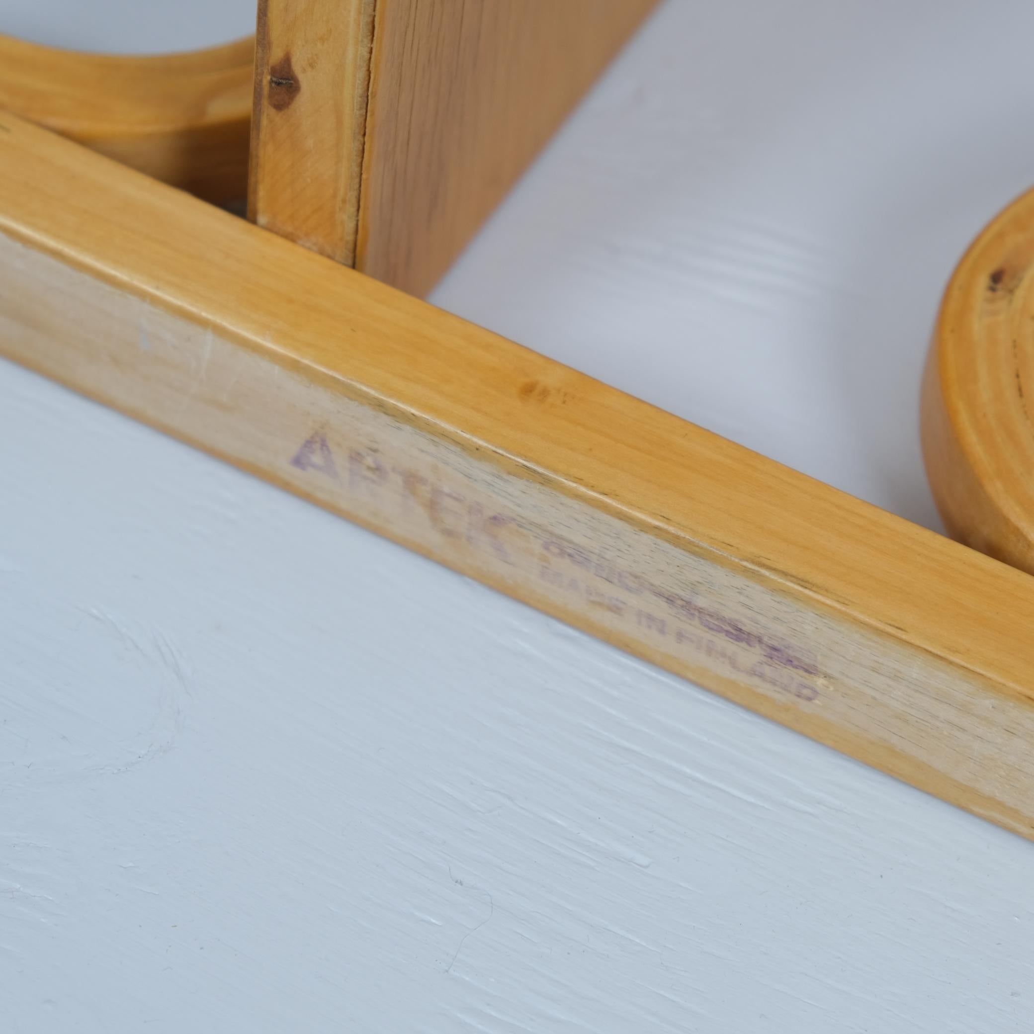 Birch Alvar Aalto Pair of Minimalistic Iconic Shelves Model 112-2 for Artek, 1940s For Sale