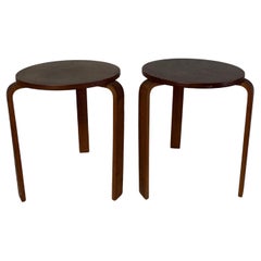 Alvar Aalto, Pair of Stacking Stools Model 60, Designed, 1933