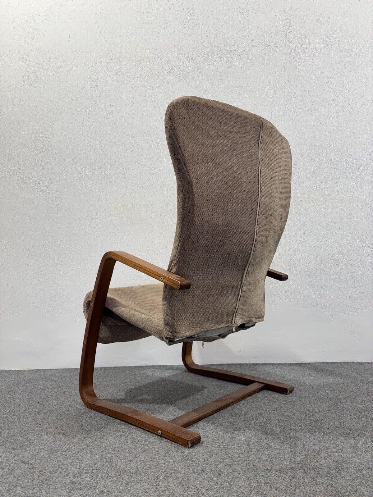 Mid-20th Century Alvar Aalto Poltrona Design Scandinavo Anni 60 Danish Modernariato.