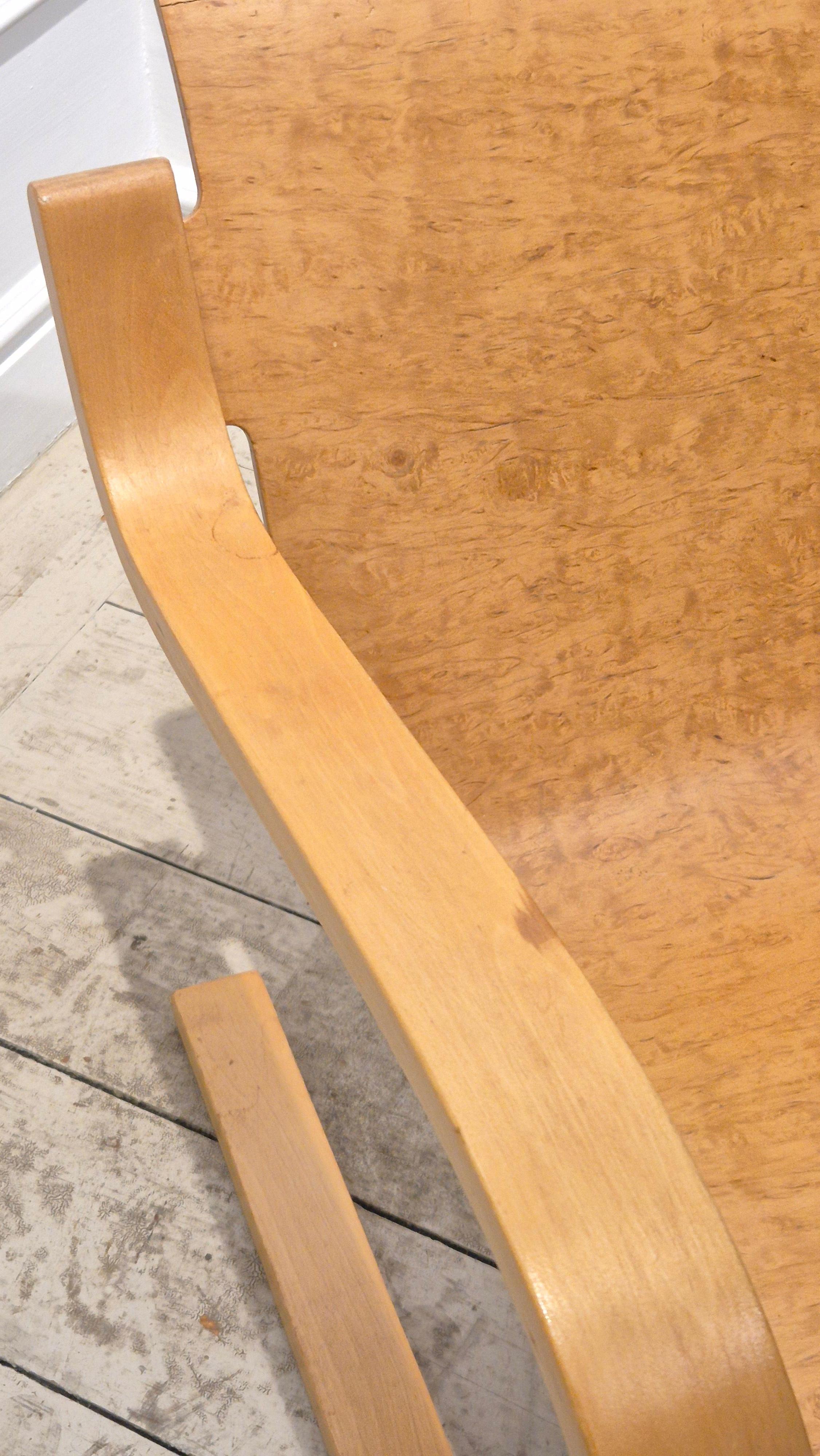 Alvar Aalto, rare collectable chair model 31 / 'Paimio', 1930/40s. im Angebot 3