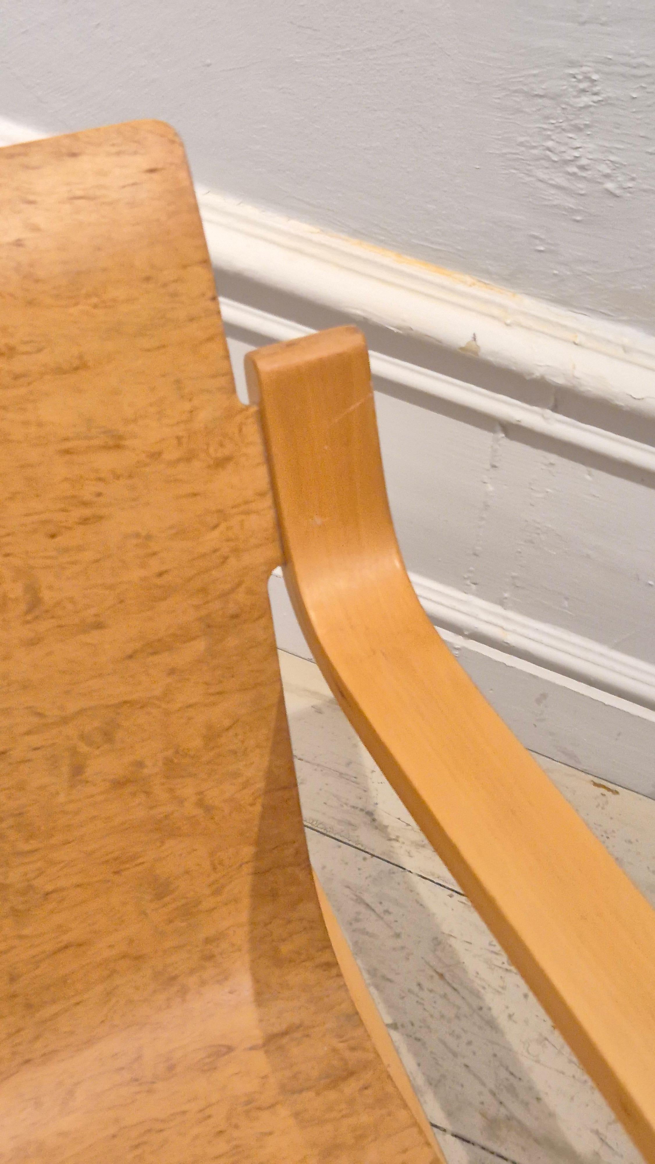 Alvar Aalto, rare collectable chair model 31 / 'Paimio', 1930/40s. im Angebot 4