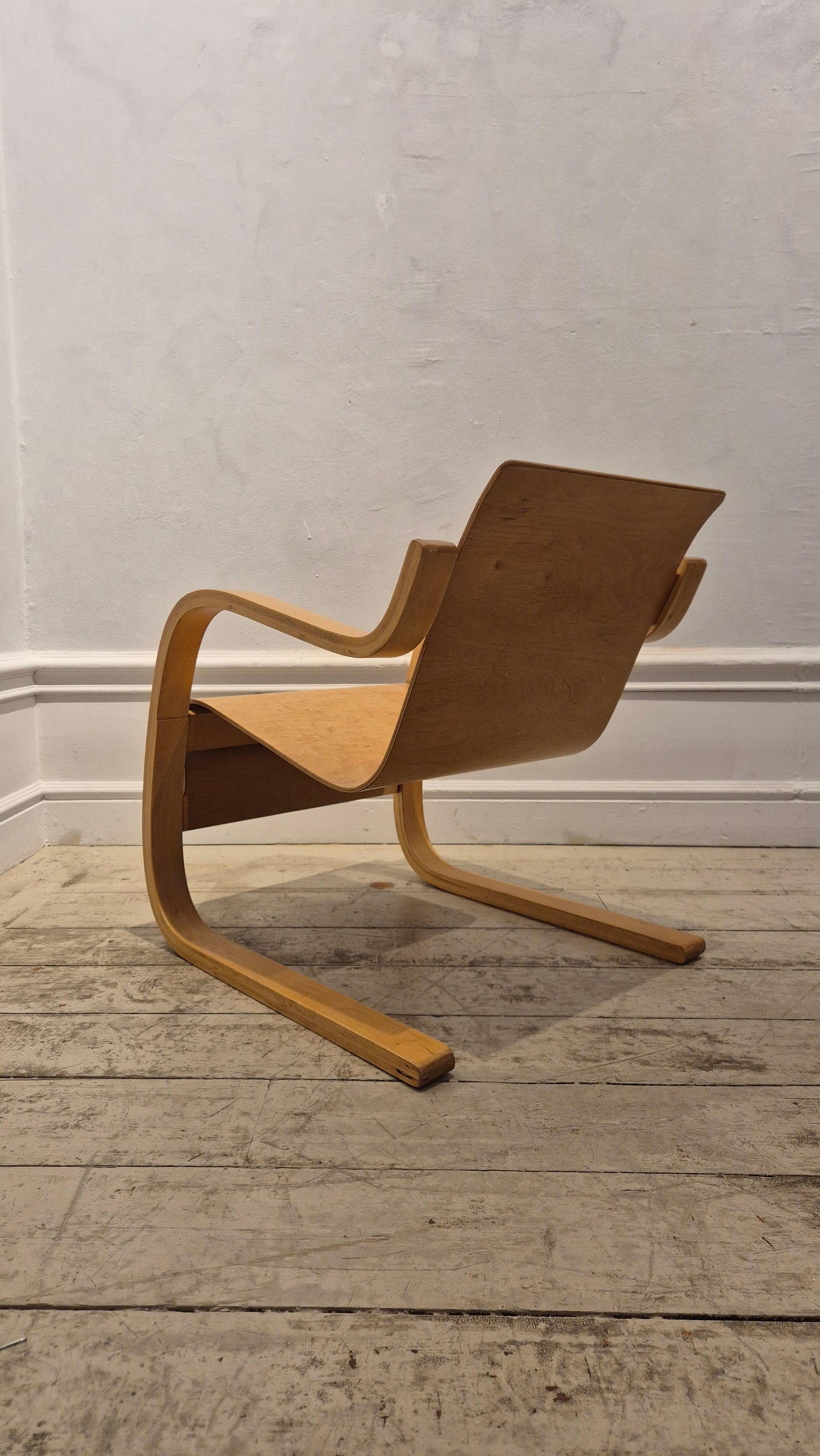 Alvar Aalto, rare collectable chair model 31 / 'Paimio', 1930/40s. im Zustand „Relativ gut“ im Angebot in Stockholm, SE