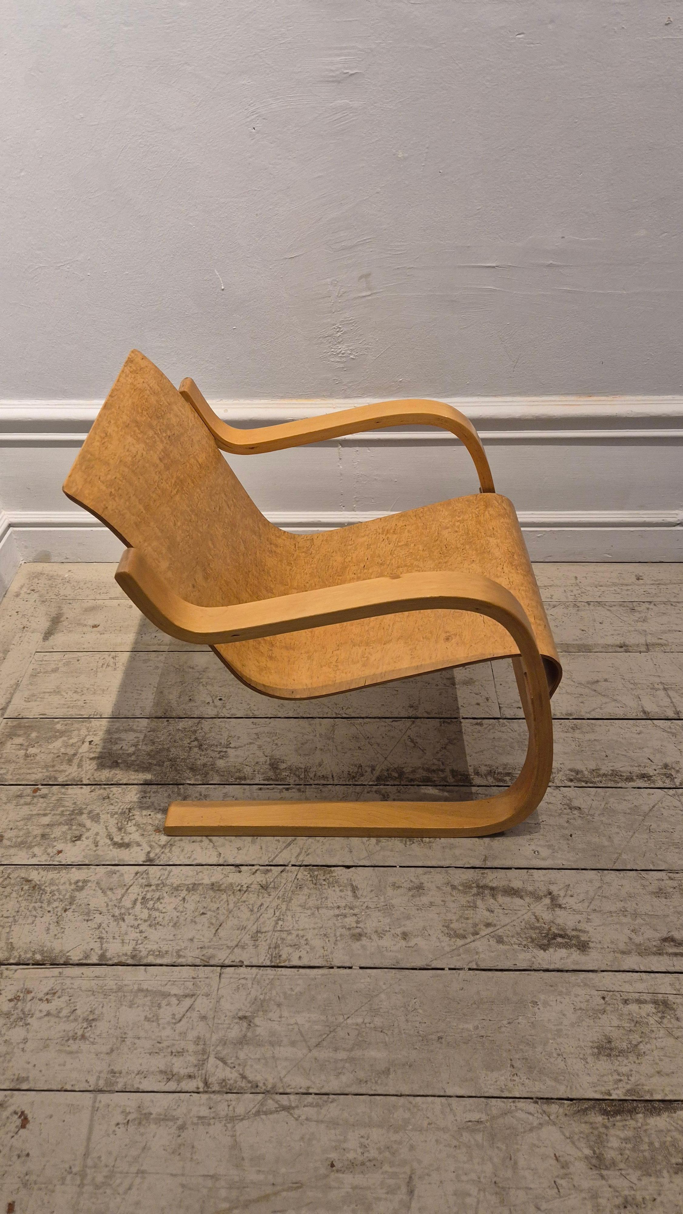 Alvar Aalto, rare collectable chair model 31 / 'Paimio', 1930/40s. im Angebot 1