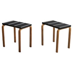 Used Alvar Aalto, Rare Luggage Stands, Birch, Finmar LTD, Finland, 1930s