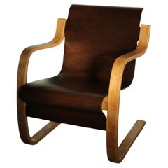 Alvar Aalto Rare 'Model 13' Cantilever Lounge Chair for Artek, 1932