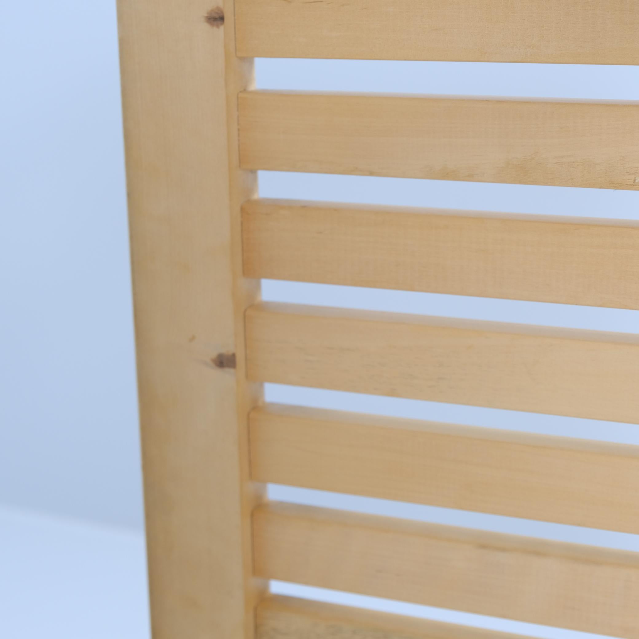 Panchina in betulla 'Ritiläpenkki' di Alvar Aalto modello 153B, Artek anni '70 in vendita 3