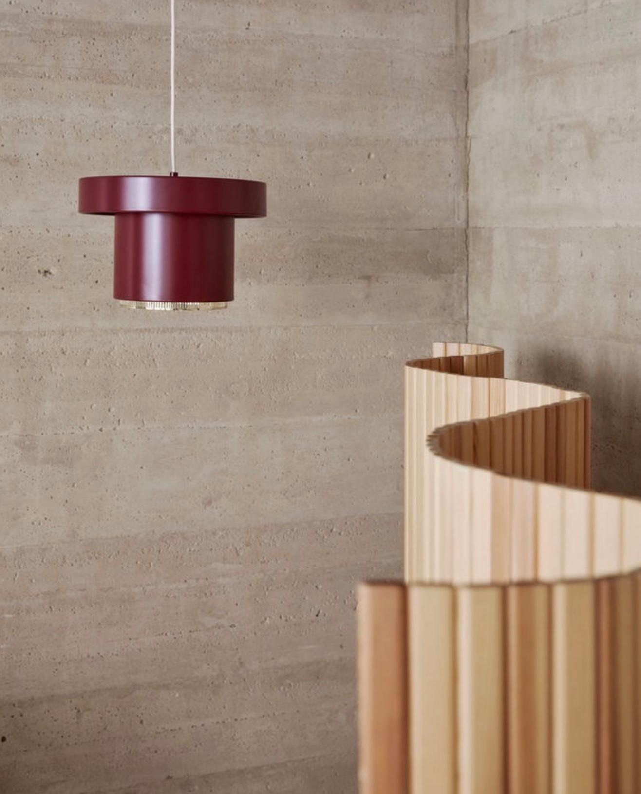 Fatto a mano Divisorio / Schermo '100' 1936 di Alvar Aalto in pino massiccio per Artek in vendita