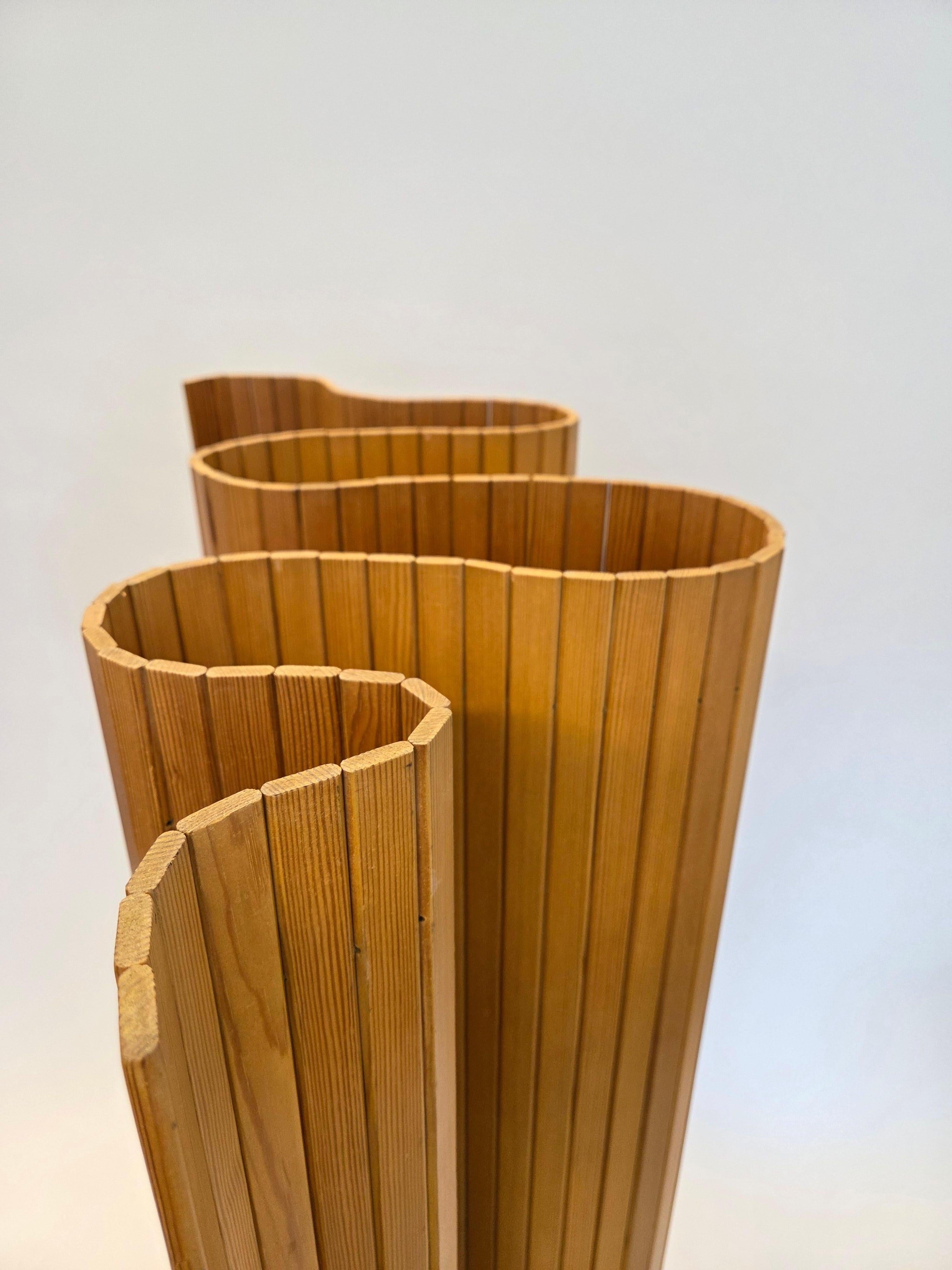Alvar Aalto+Aalto Séparateur de pièce 100 Par Artek 1950s en vente 4