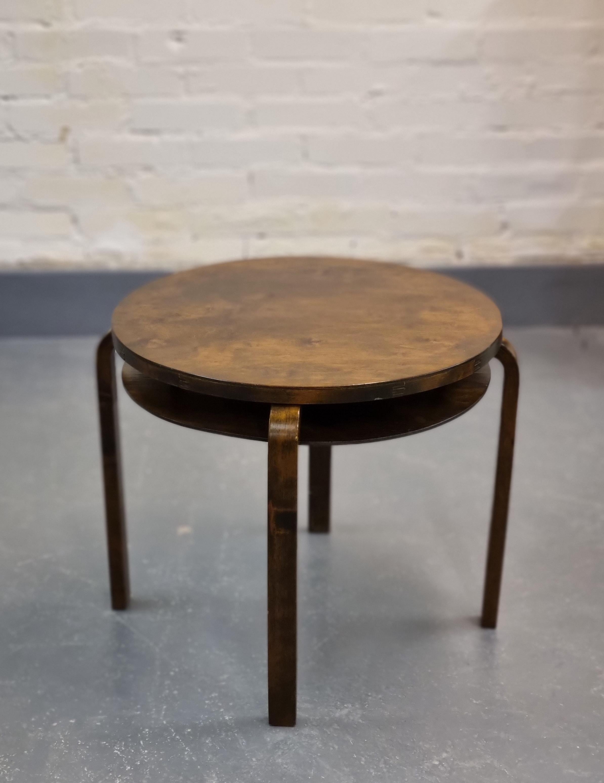 Alvar Aalto, table ronde A71, Artek, années 1930 en vente 1