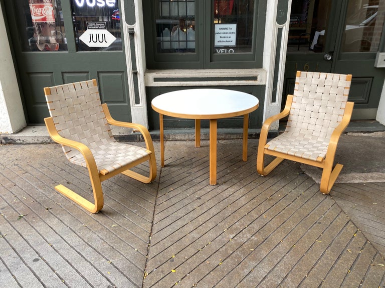 Alvar Aalto Round Table In Good Condition For Sale In Philadelphia, PA