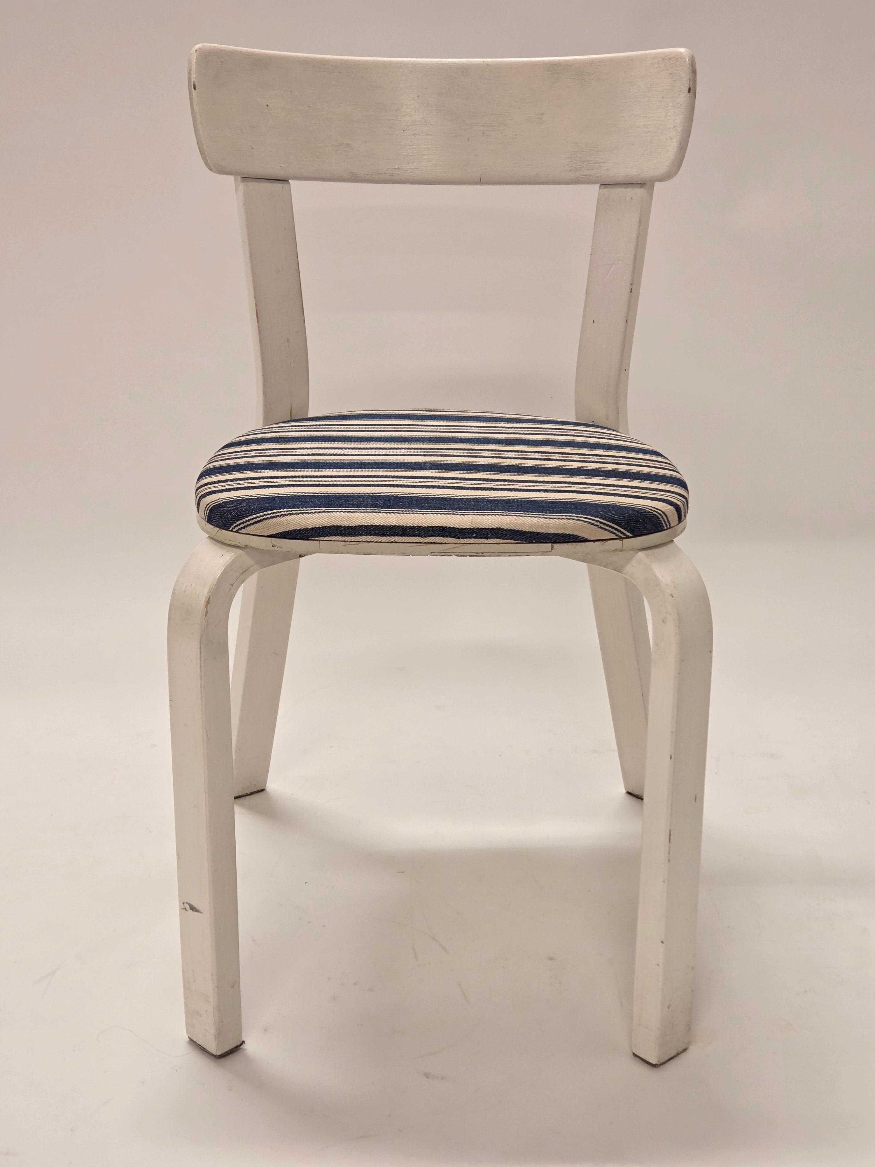 Alvar Aalto Sandwich Chair model 69 by Artek 1940s For Sale at 1stDibs
