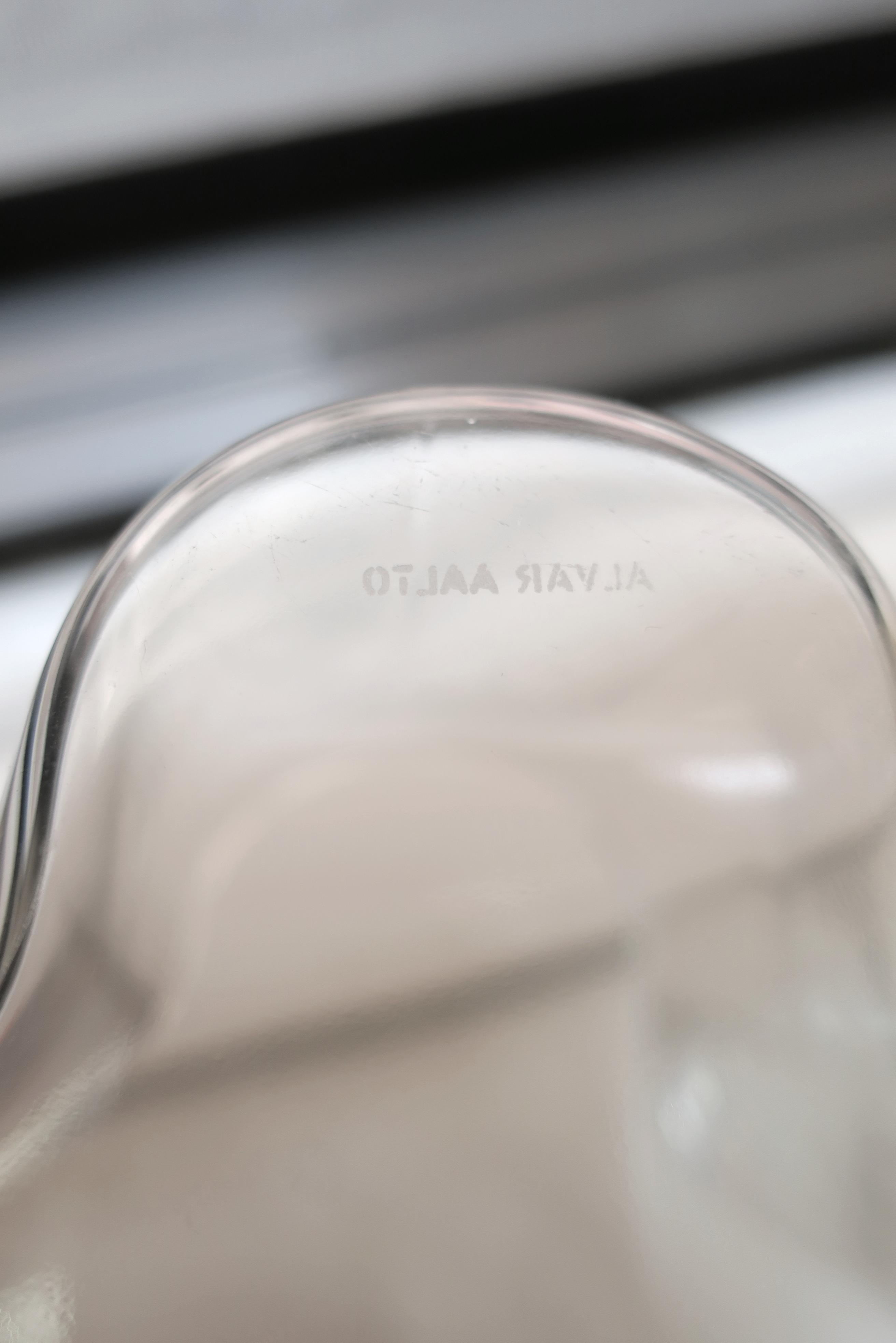 Alvar Aalto Savoy Vase Skandinavische Moderne für Iittala im Angebot 1