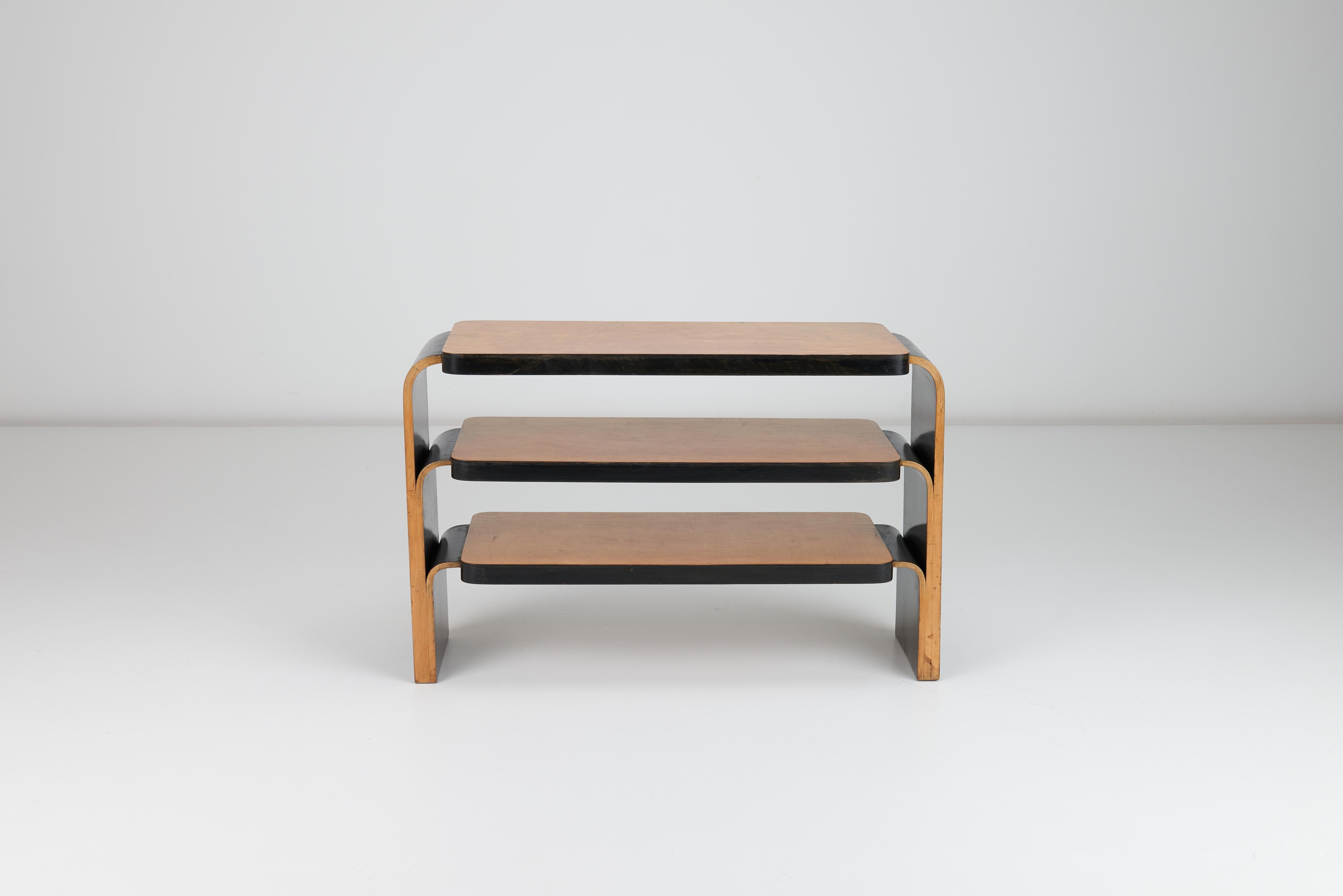 Europeo Alvar Aalto Shelf Model No. 111, Finmar, 1a produzione 1933 in vendita