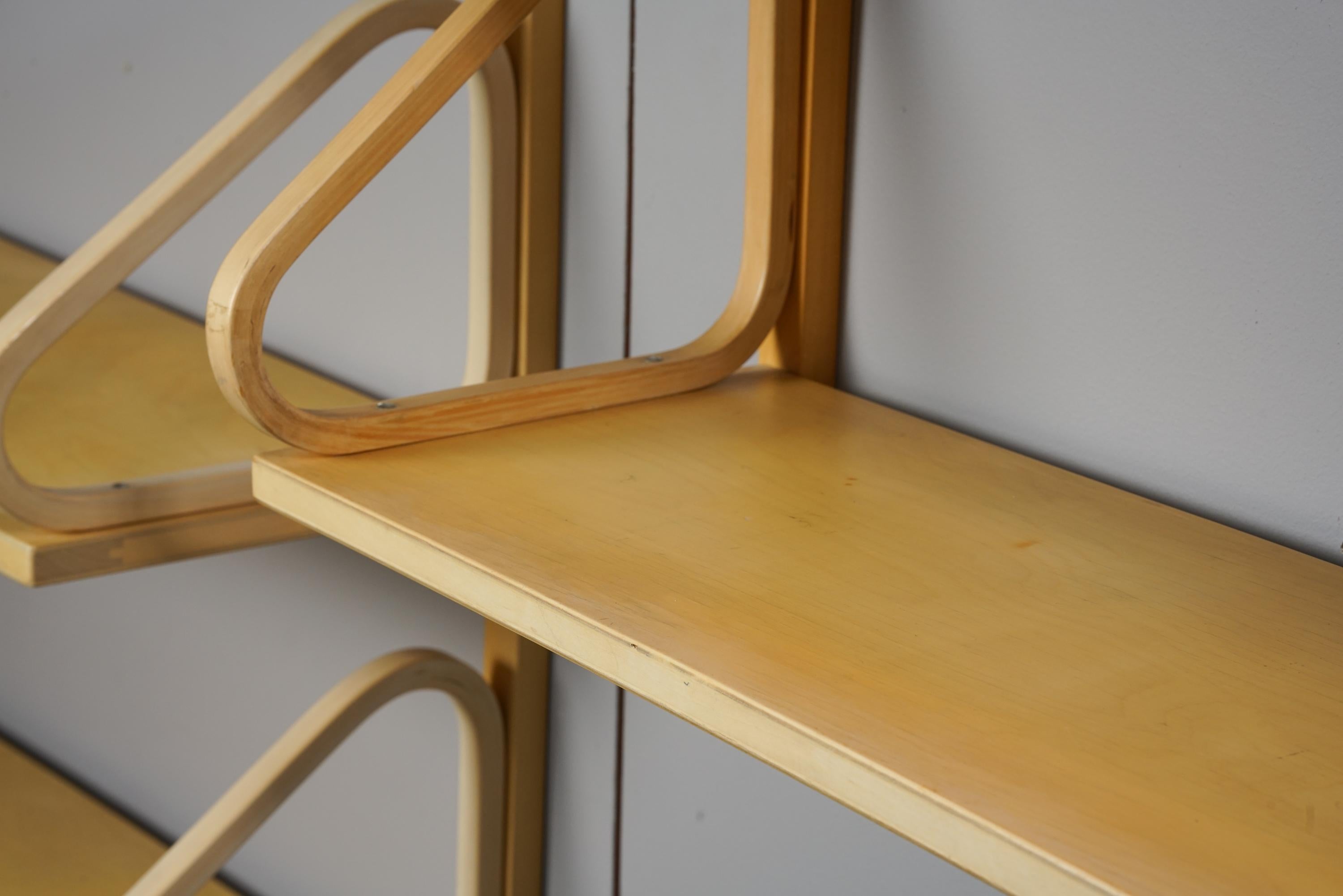 Alvar Aalto Shelve Model 112B-2 from the 1950s For Sale 1