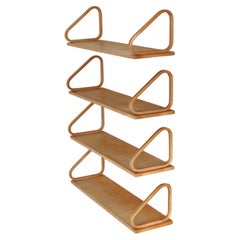 Vintage Alvar Aalto Shelves Model 112B in Birch, Artek, 1950s