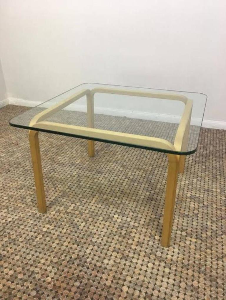 Late 20th Century Alvar Aalto Side or Coffee Y805 Table