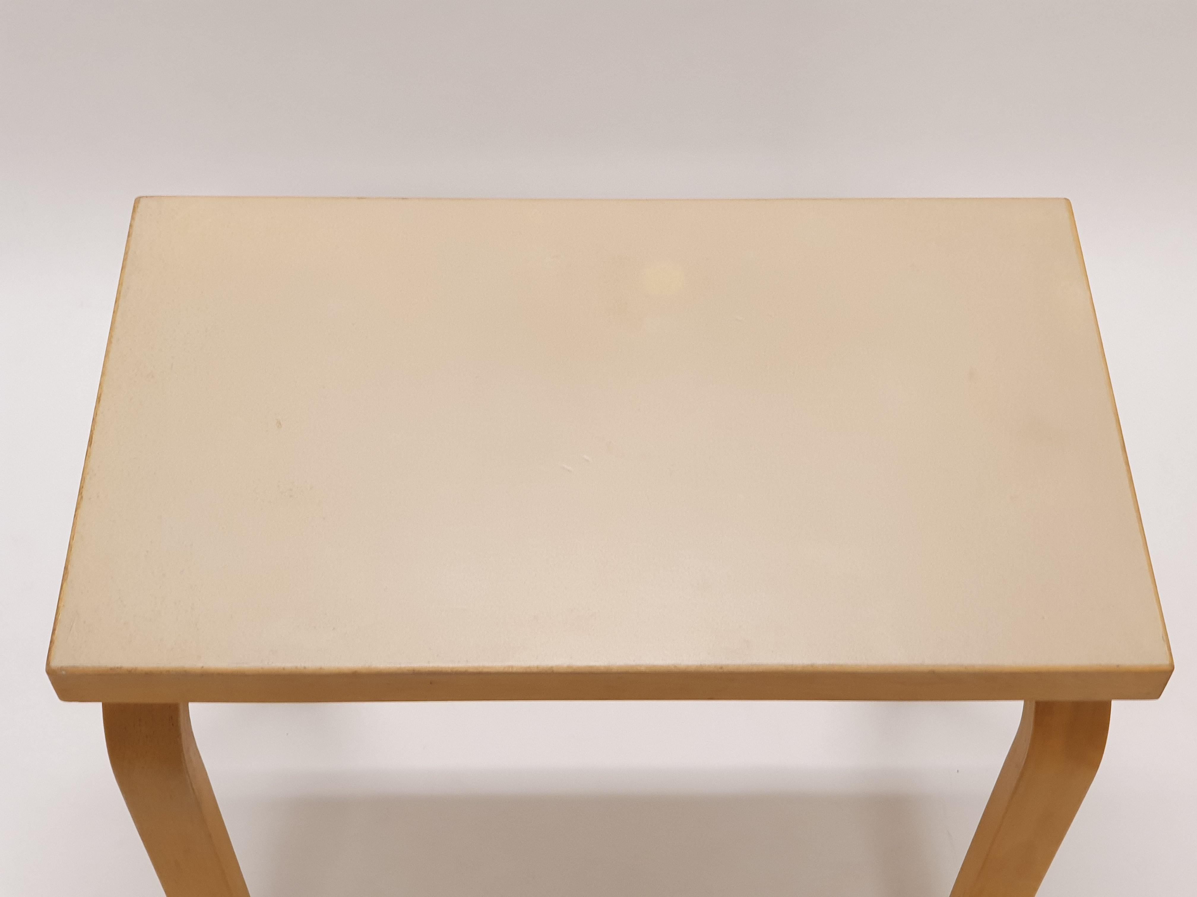 Alvar Aalto Side Table 1950s In Good Condition For Sale In Espoo, FI
