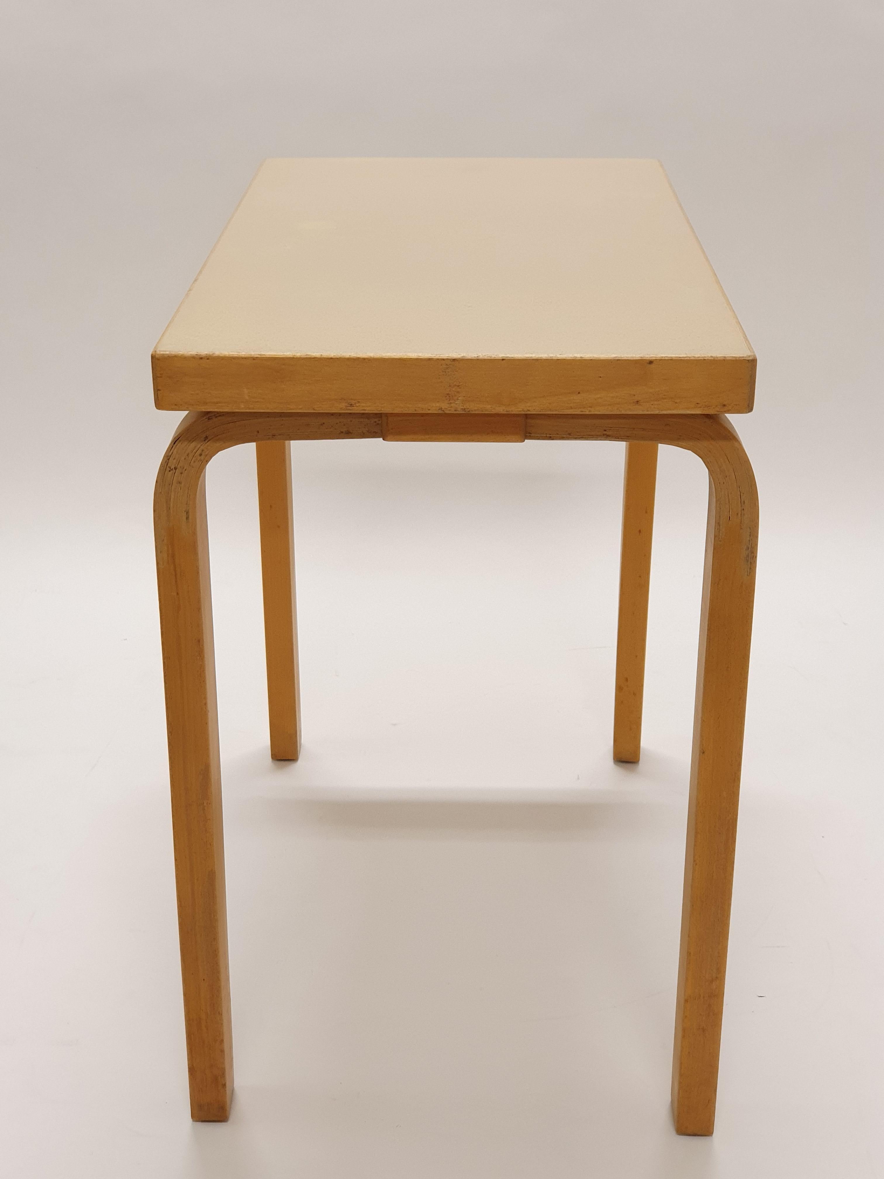 Mid-20th Century Alvar Aalto Side Table 1950s For Sale