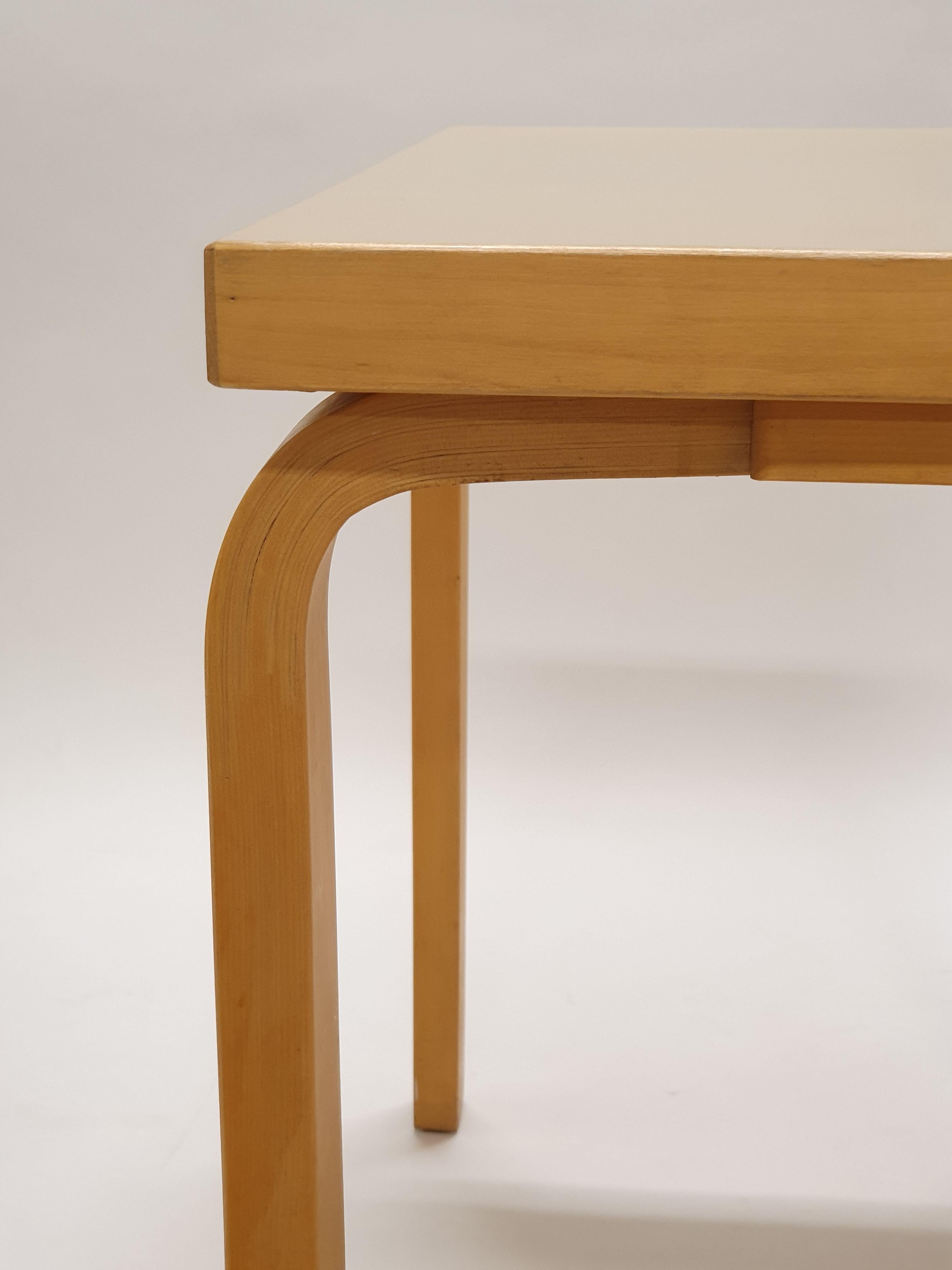 Alvar Aalto Side Table 1950s For Sale 1