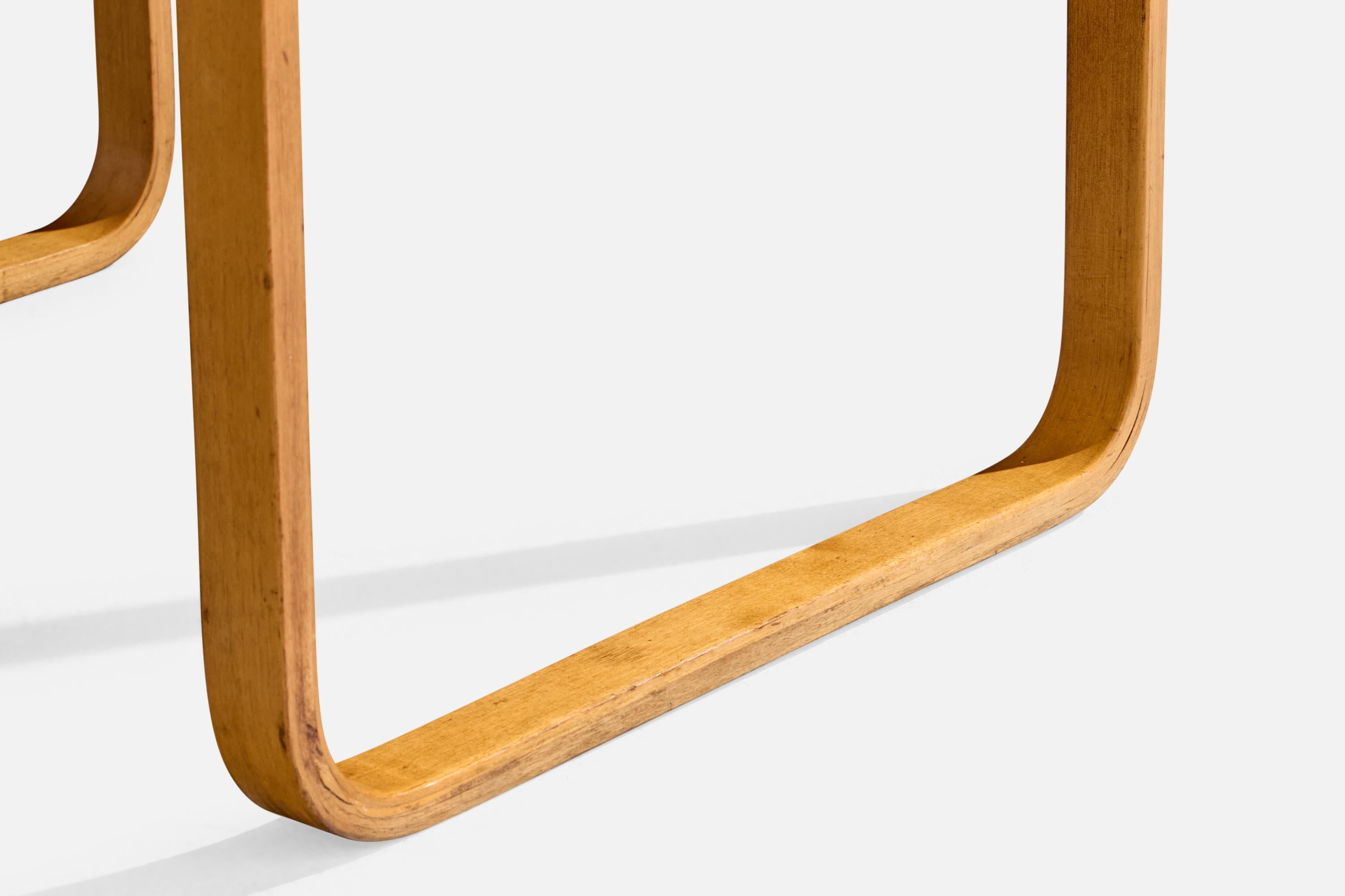 Alvar Aalto, Mesa auxiliar, Abedul, Suecia, años 50 en venta 2