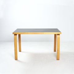 Alvar Aalto Birch Wood Side Table for Artek, Mid-Century Modern