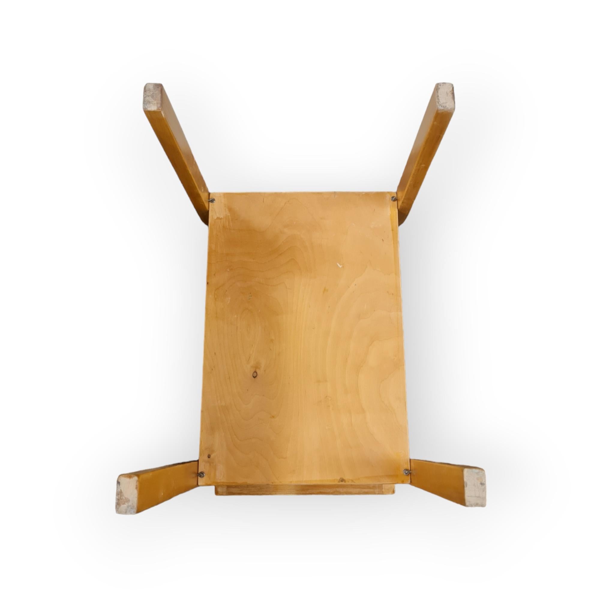 Finnish Alvar Aalto Side Table Model A86 for Artek, 1930s