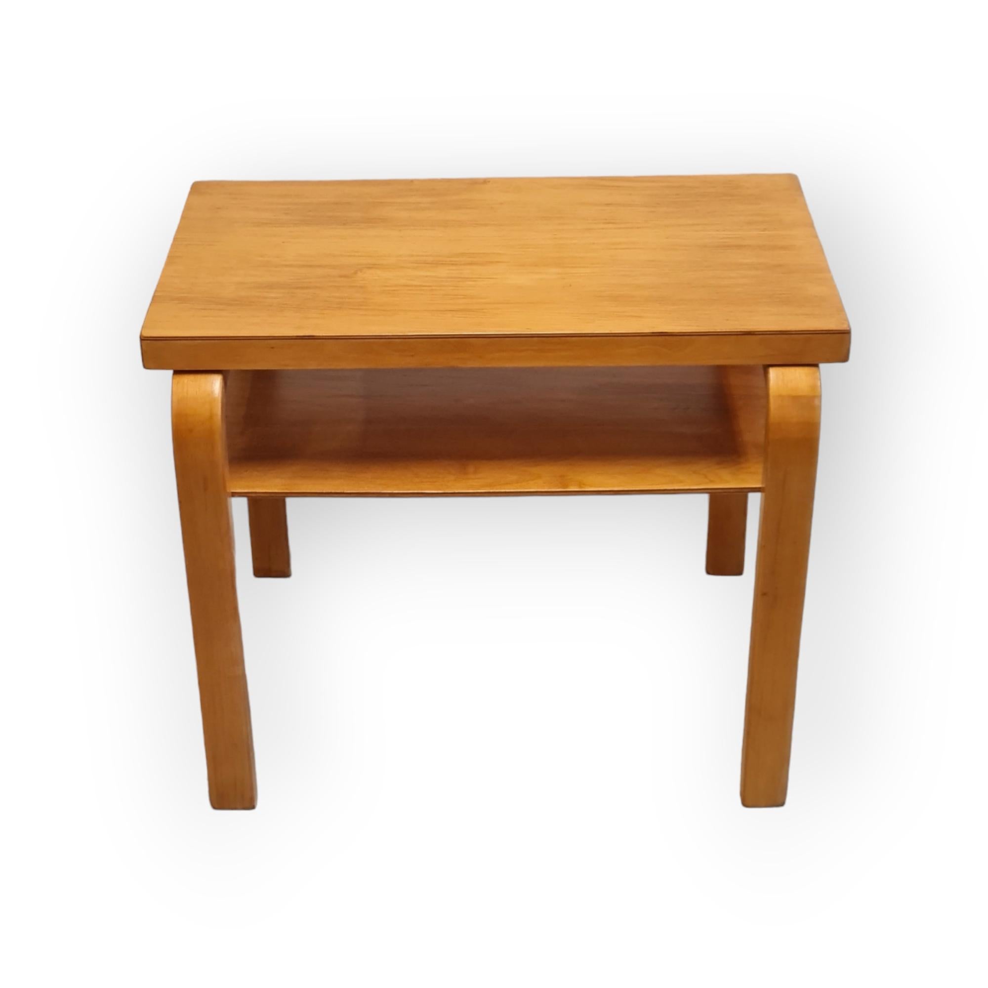 Birch Alvar Aalto Side Table Model A86 for Artek, 1930s