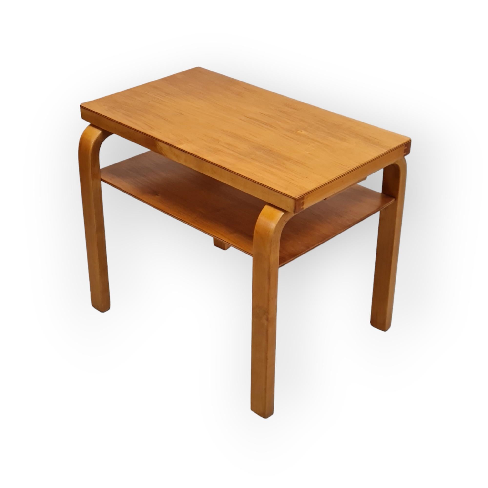 Alvar Aalto Side Table Model A86 for Artek, 1930s 1